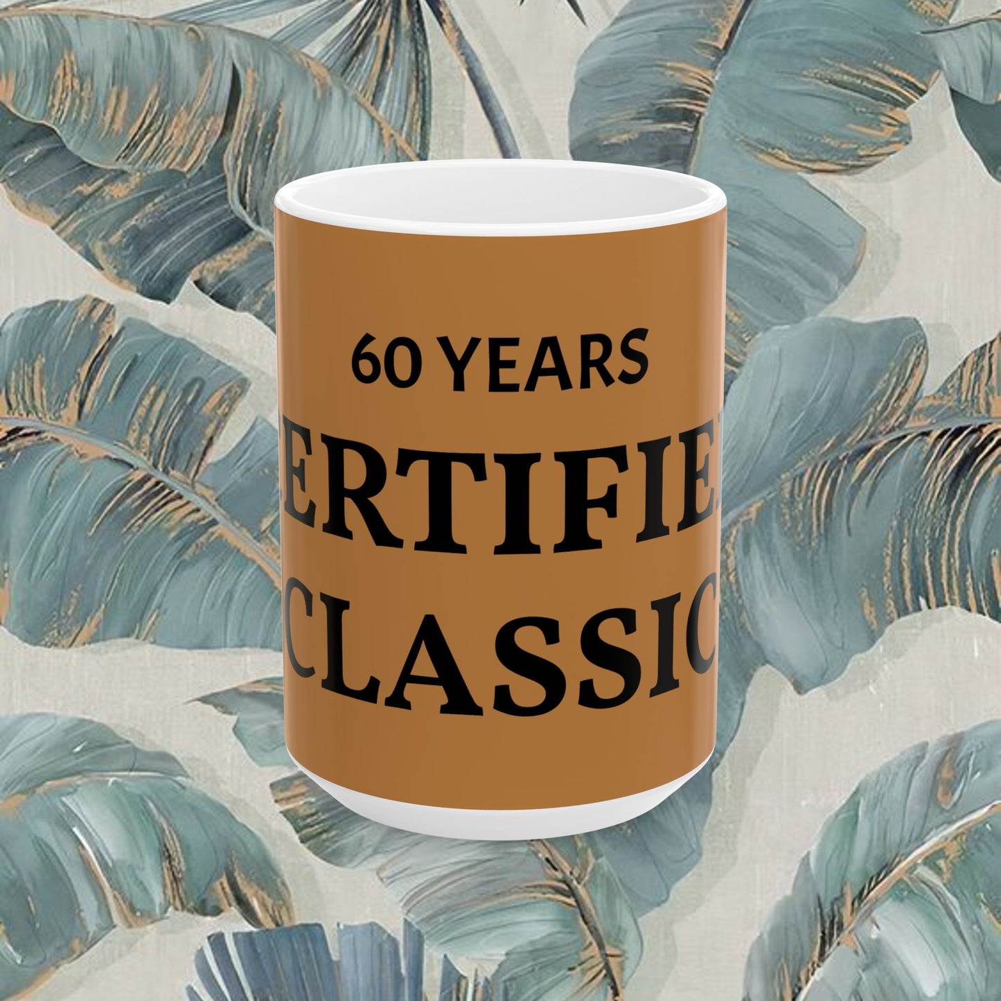 60 Years Certified Classic Ceramic Mug