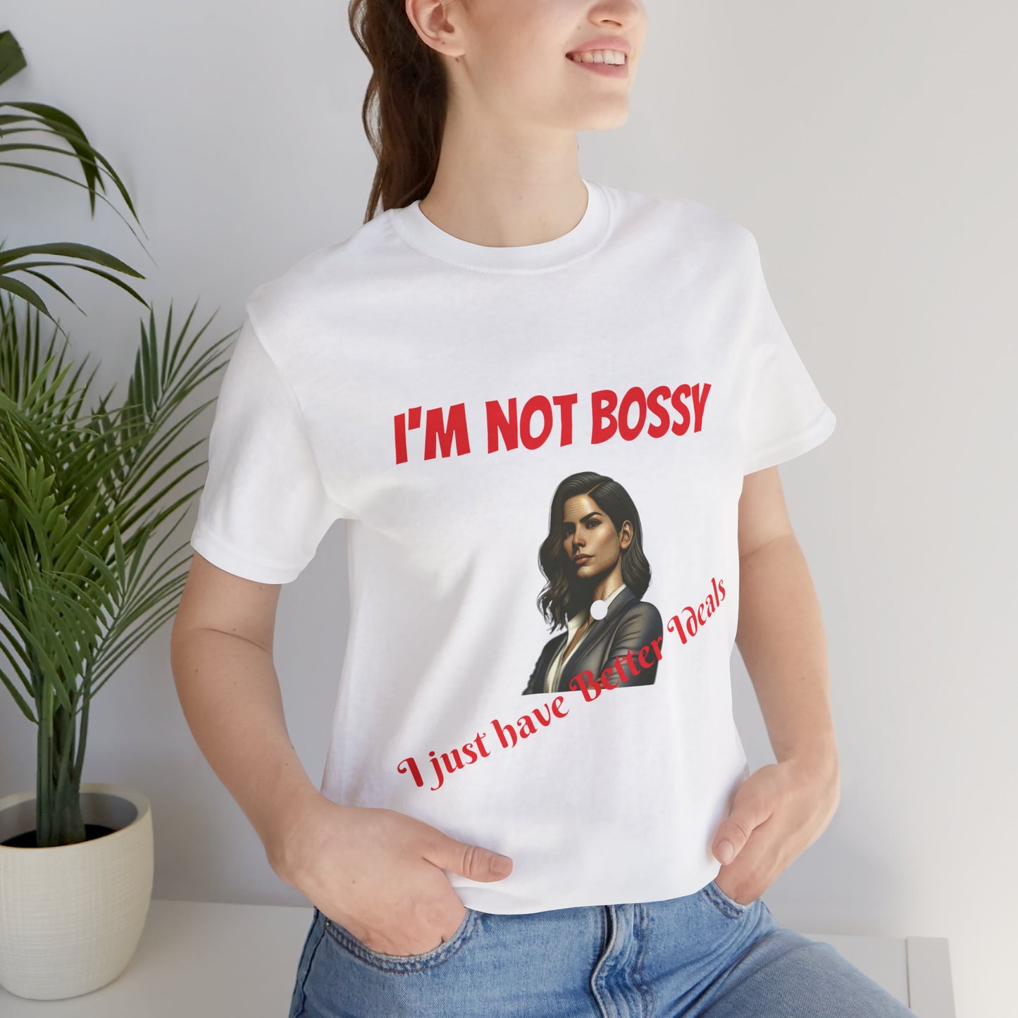 Bossy, Unisex Jersey Short Sleeve Tee