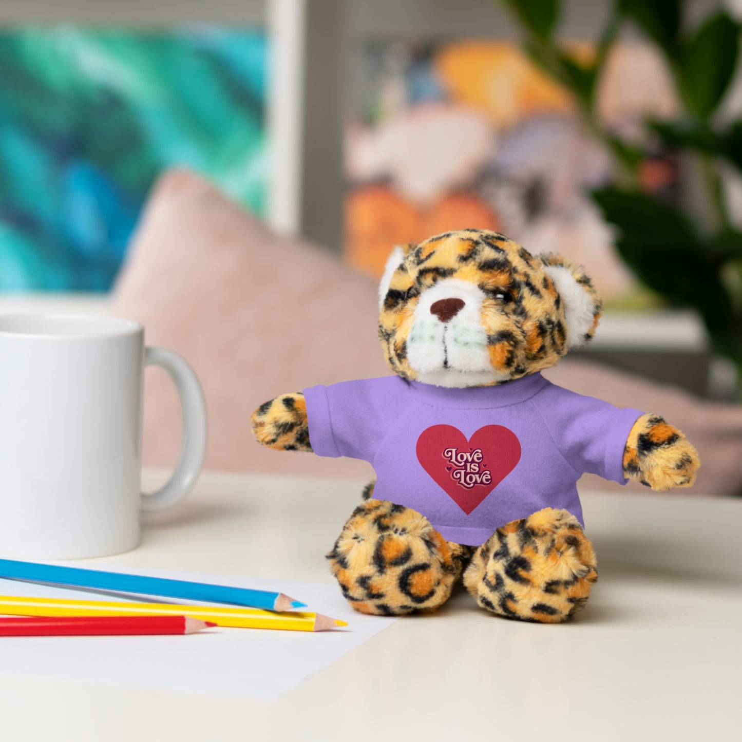 Love, Stuffed Animals with Tee