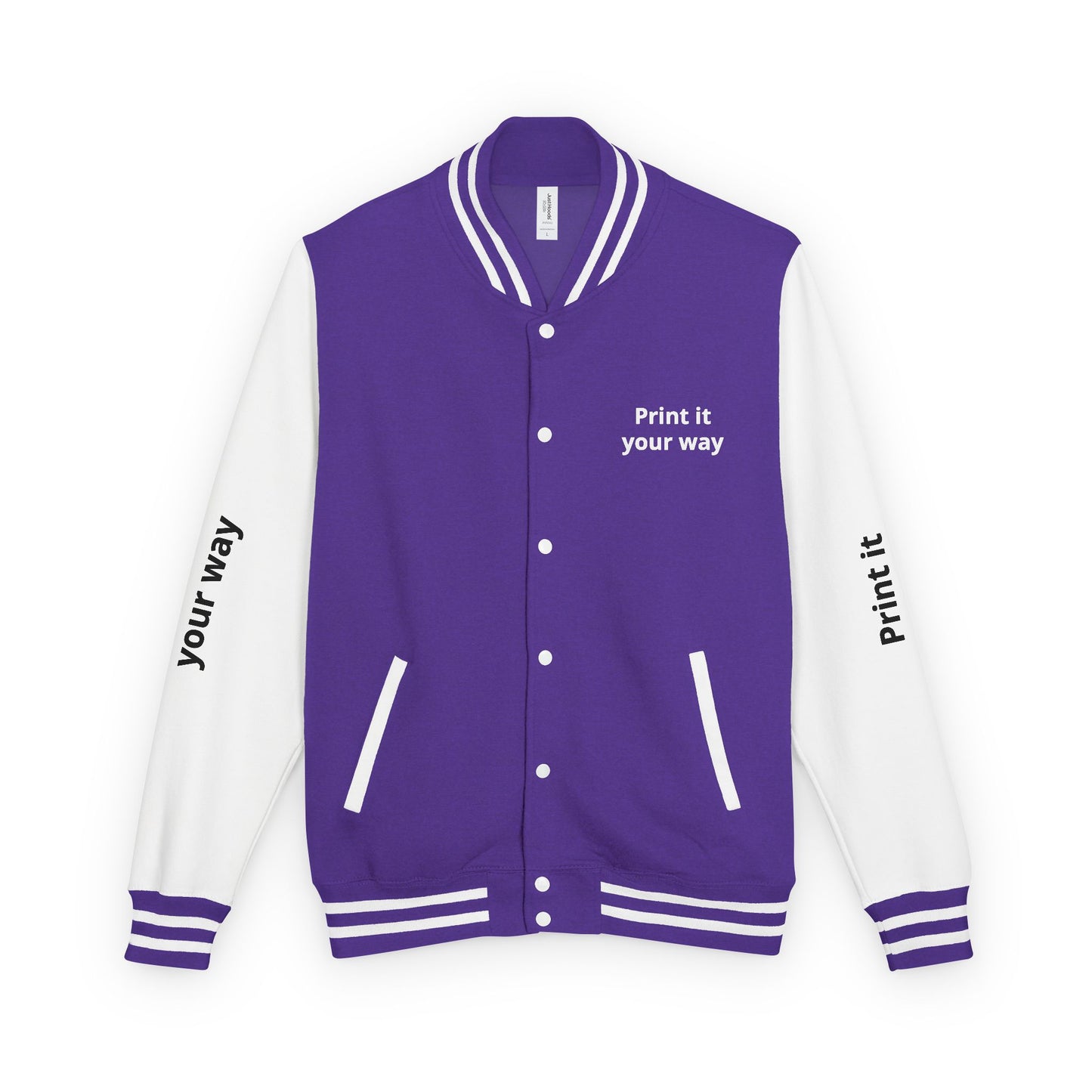 Letterman Jacket — "Print It Your Way" Custom Varsity Jacket