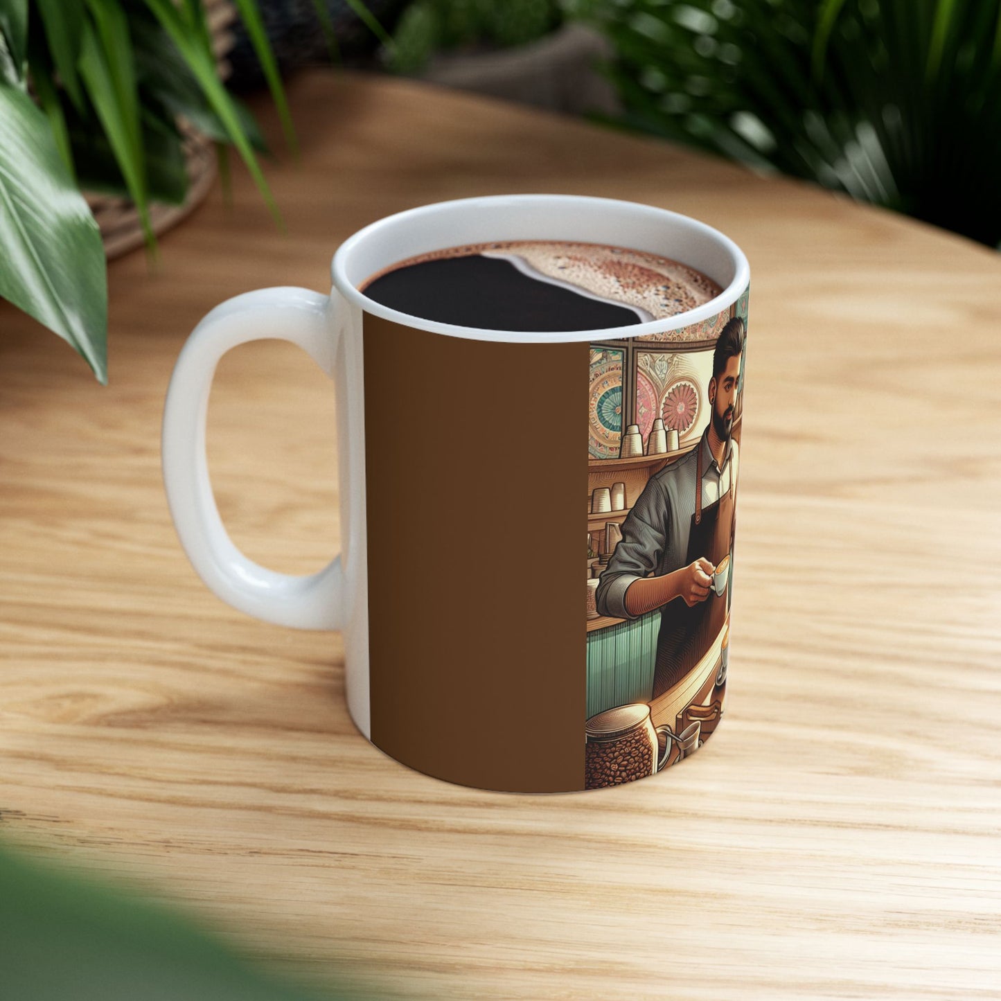 Coffee Shop, Ceramic Mugs, (11oz, 15oz) Coffee 1st