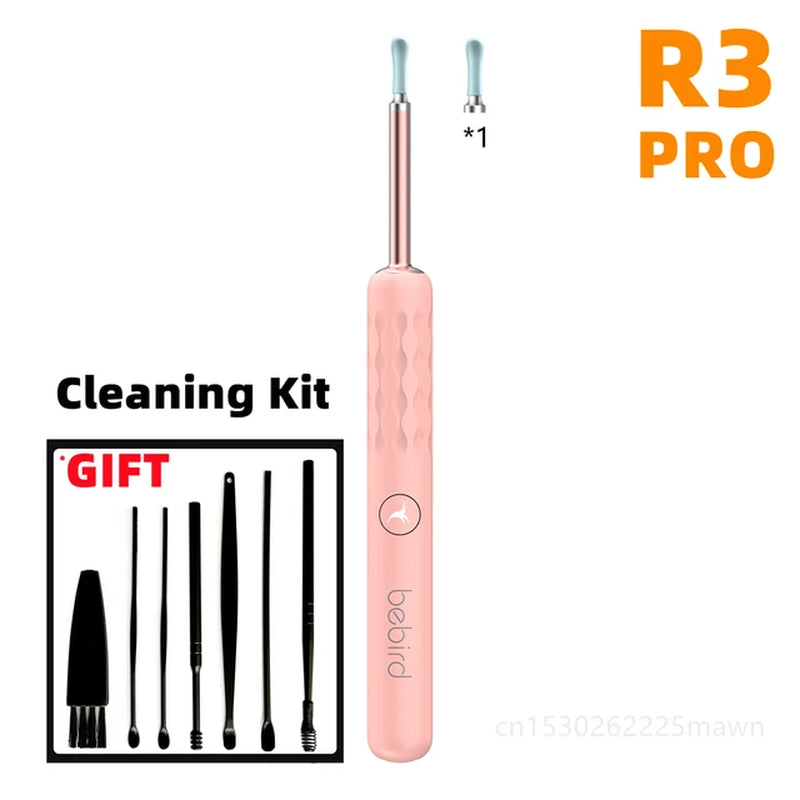 R3 X3 Ear Cleaner Minifit Health Care Wax Removal Tool Otoscope Digital 300W Camera IP67 Waterproof Visual Endoscope