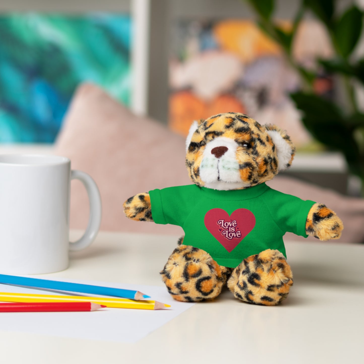 Love, Stuffed Animals with Tee