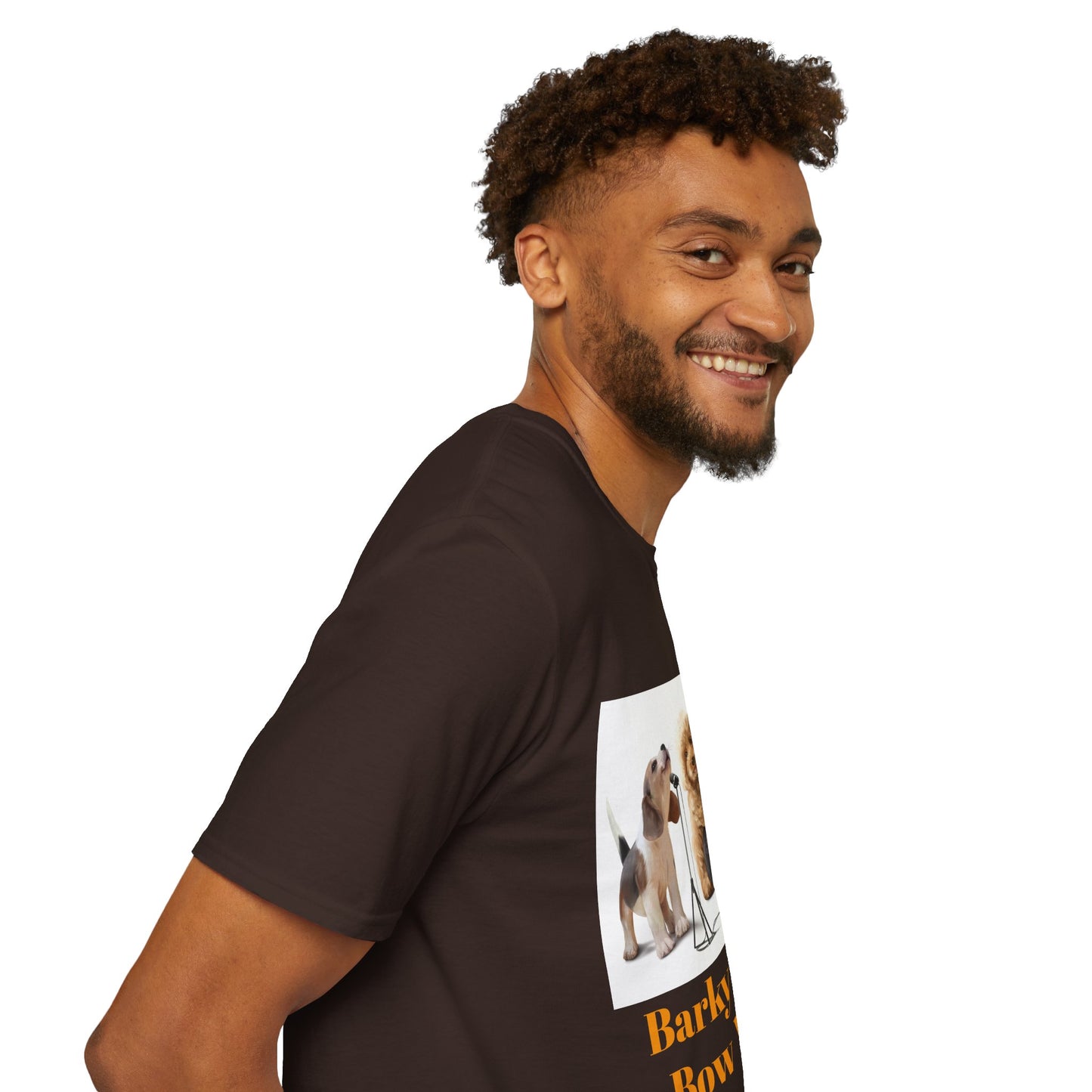 Dog Band T‑Shirt — "Barky & The Bow Wow's" Graphic Tee