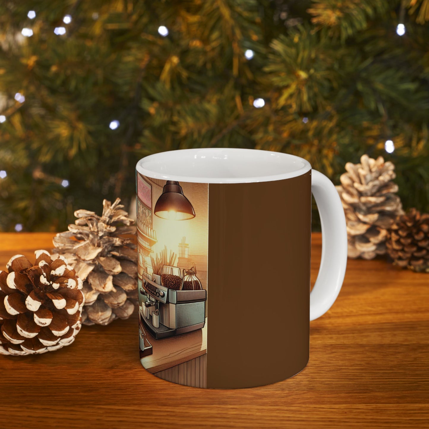 Coffee Shop, Ceramic Mugs, (11oz, 15oz) Coffee 1st