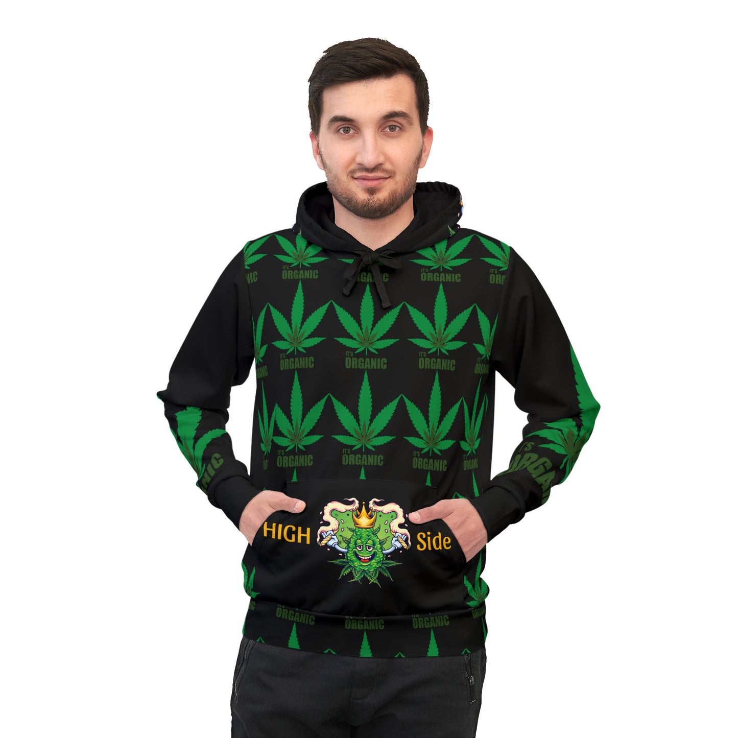 HIGH SIDE, Athletic Hoodie (AOP)