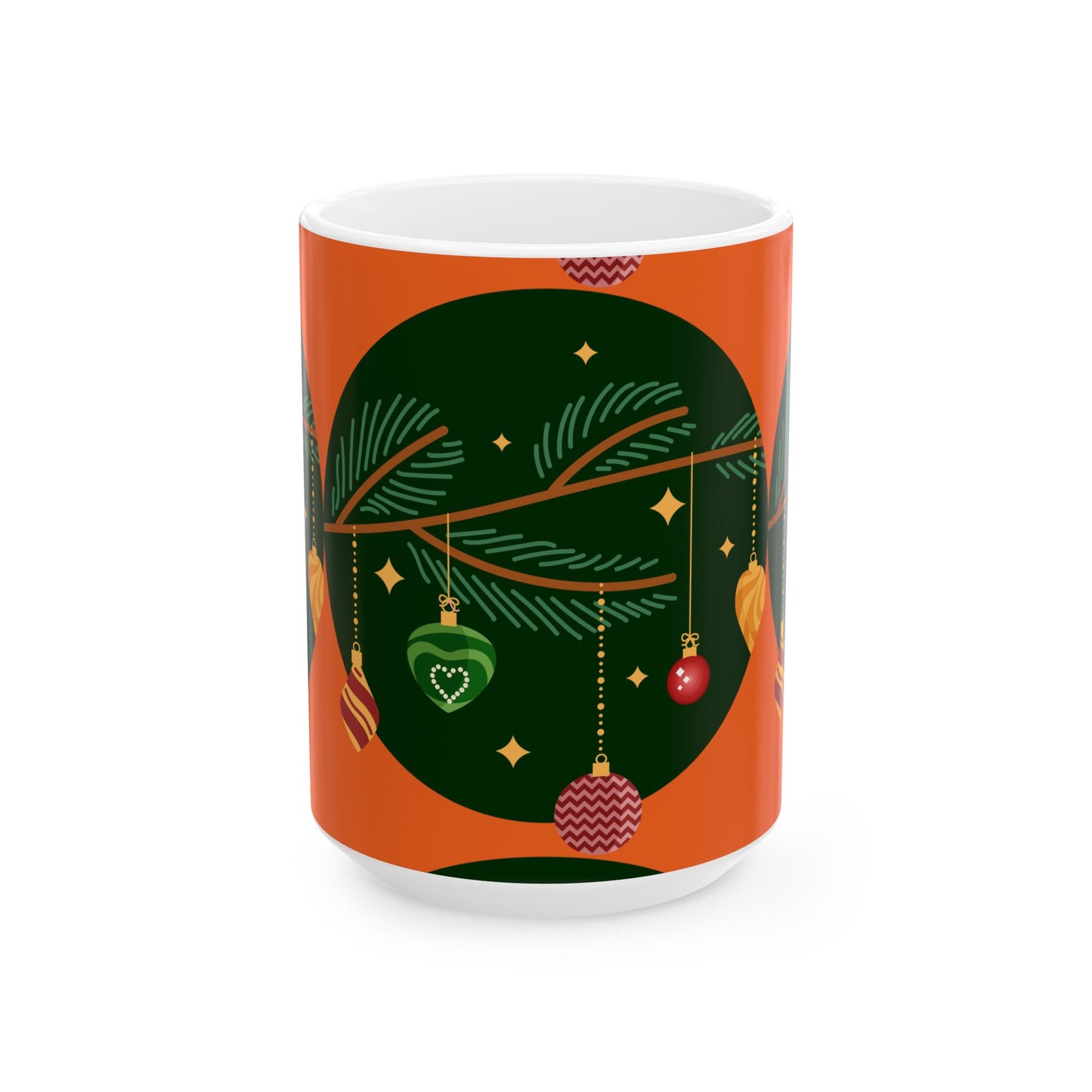 Xmas warmth, Ceramic Mug, (11oz, 15oz)
