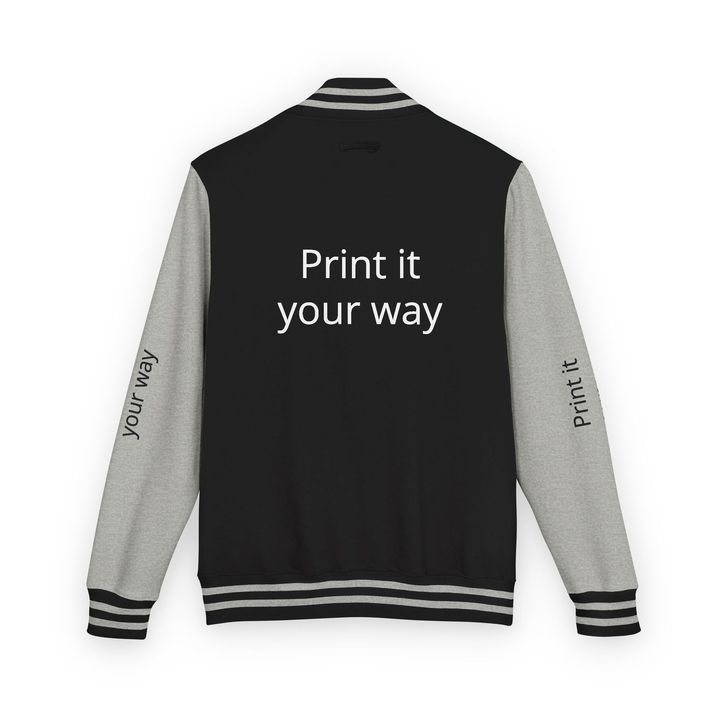 Letterman Jacket — "Print It Your Way" Custom Varsity Jacket