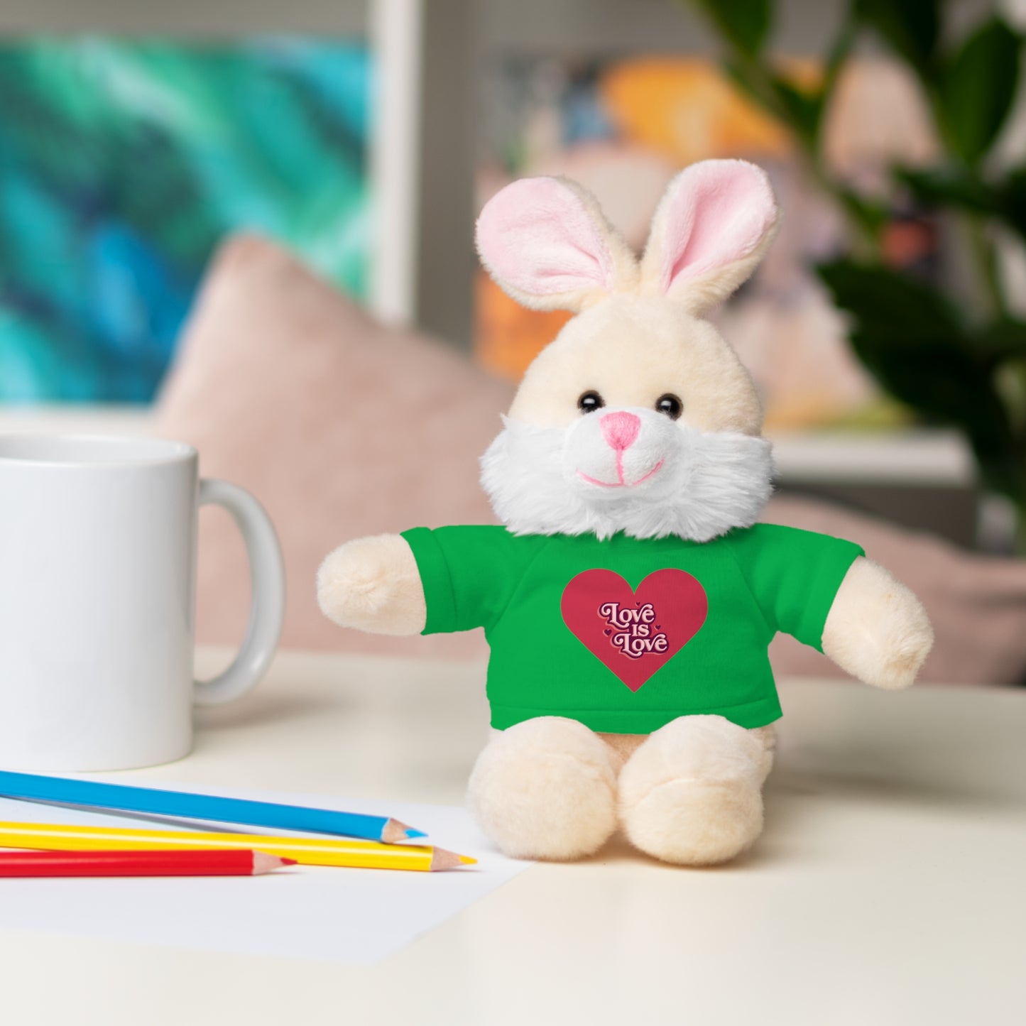 Love, Stuffed Animals with Tee