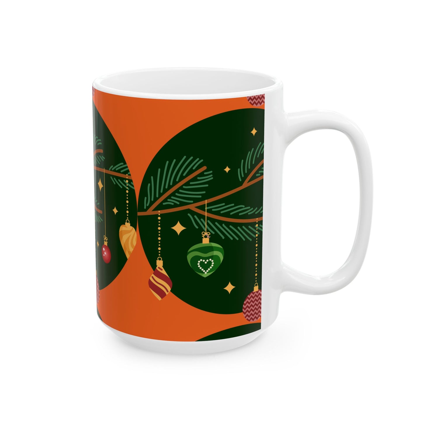 Xmas warmth, Ceramic Mug, (11oz, 15oz)