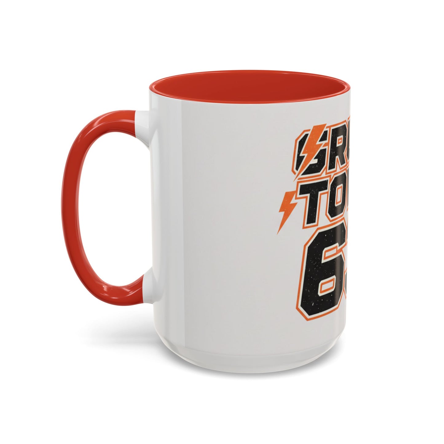 Accent Coffee Mug — 'Crump Town 63' Retro Racing Logo Coffee Mug (11/15oz)