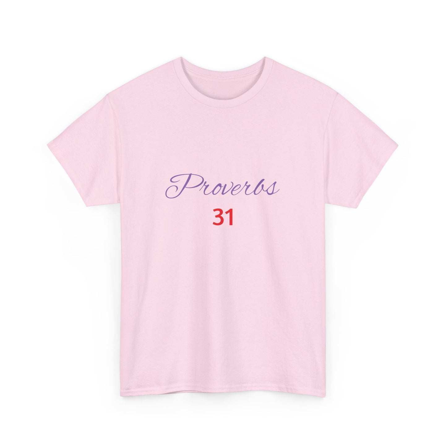 Proverbs 31, Unisex Heavy Cotton Tee