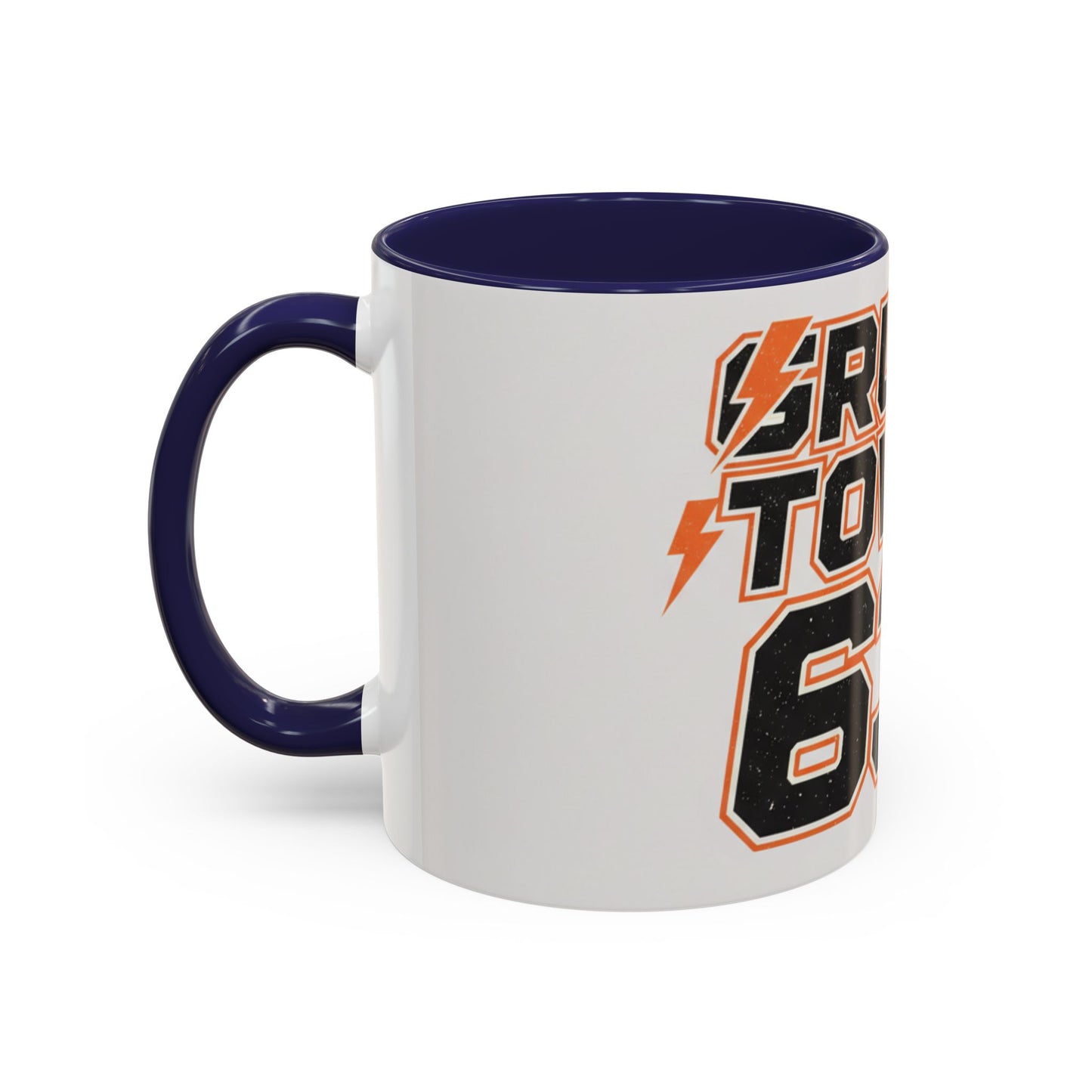 Accent Coffee Mug — 'Crump Town 63' Retro Racing Logo Coffee Mug (11/15oz)