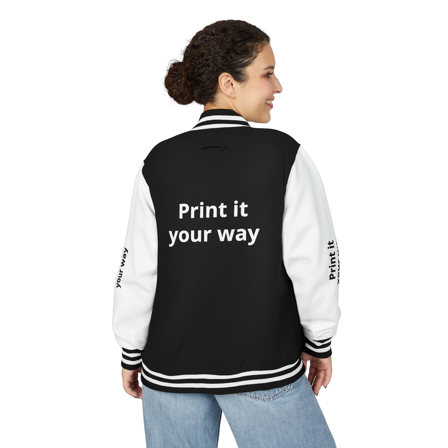 Letterman Jacket — "Print It Your Way" Custom Varsity Jacket