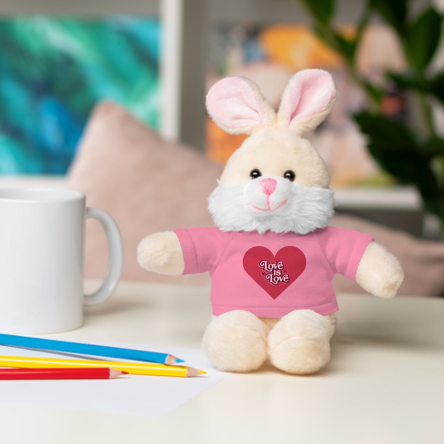 Love, Stuffed Animals with Tee