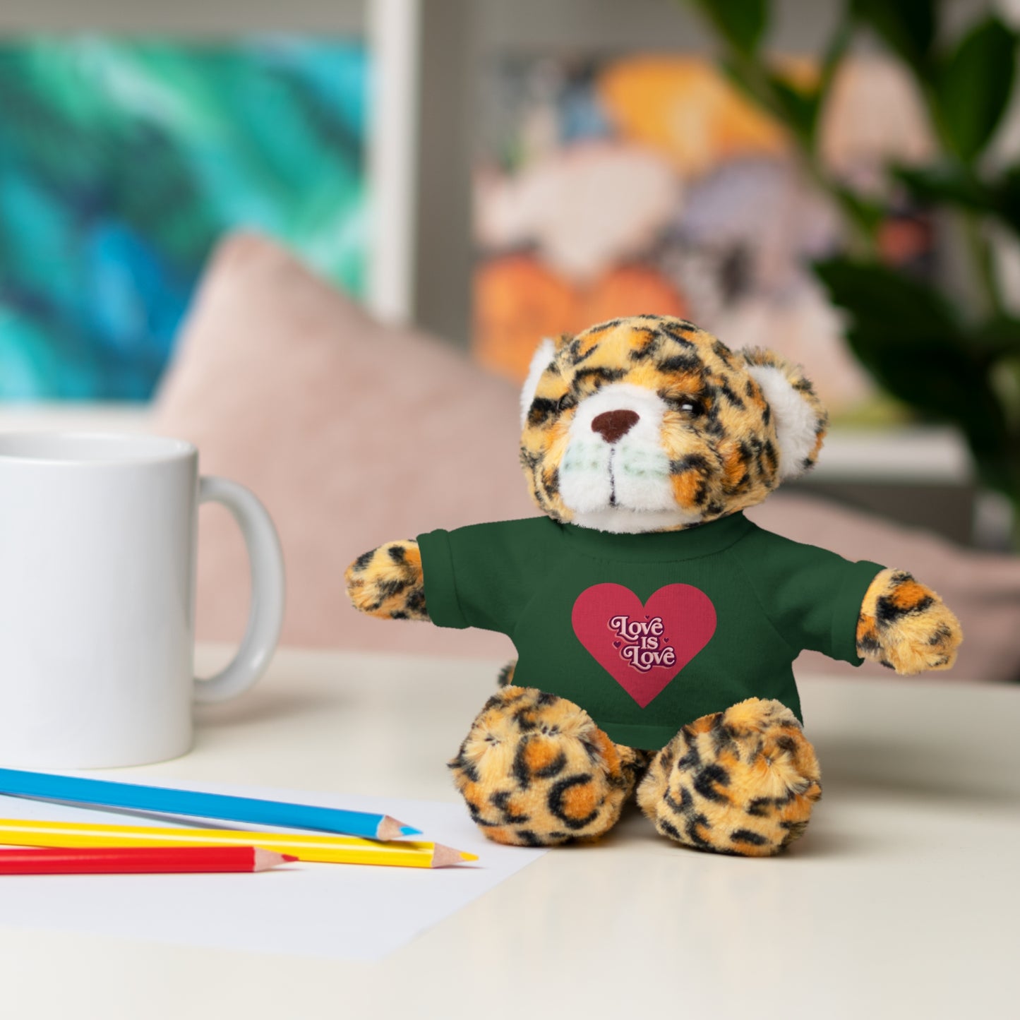 Love, Stuffed Animals with Tee