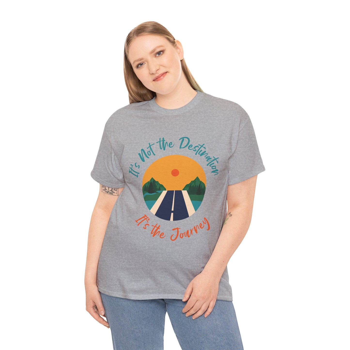 Life Journey, Unisex Heavy Cotton Tee