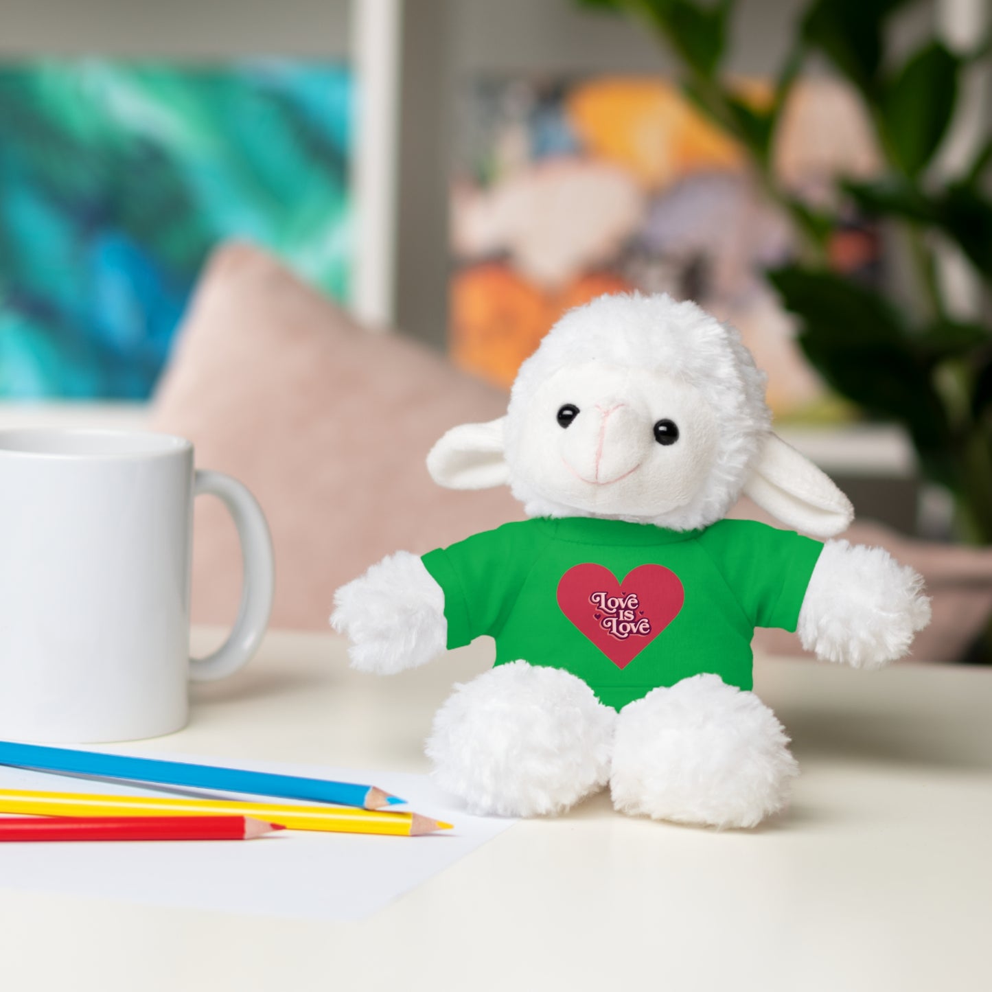Love, Stuffed Animals with Tee