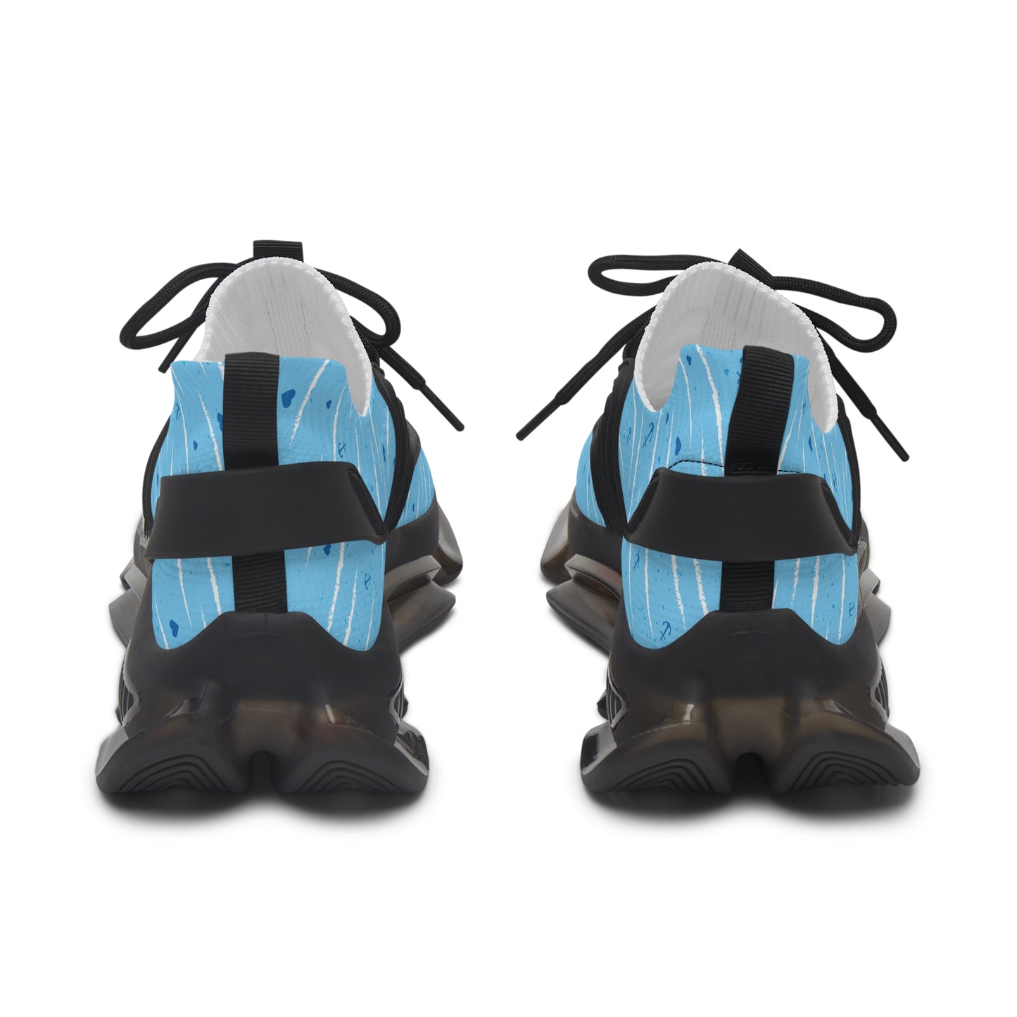 Sea Horse Blue (White or Black trim), Women's Mesh Sneakers