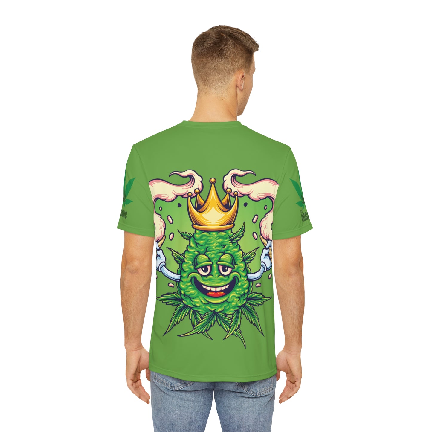 Organic, Men's Polyester Tee (AOP)