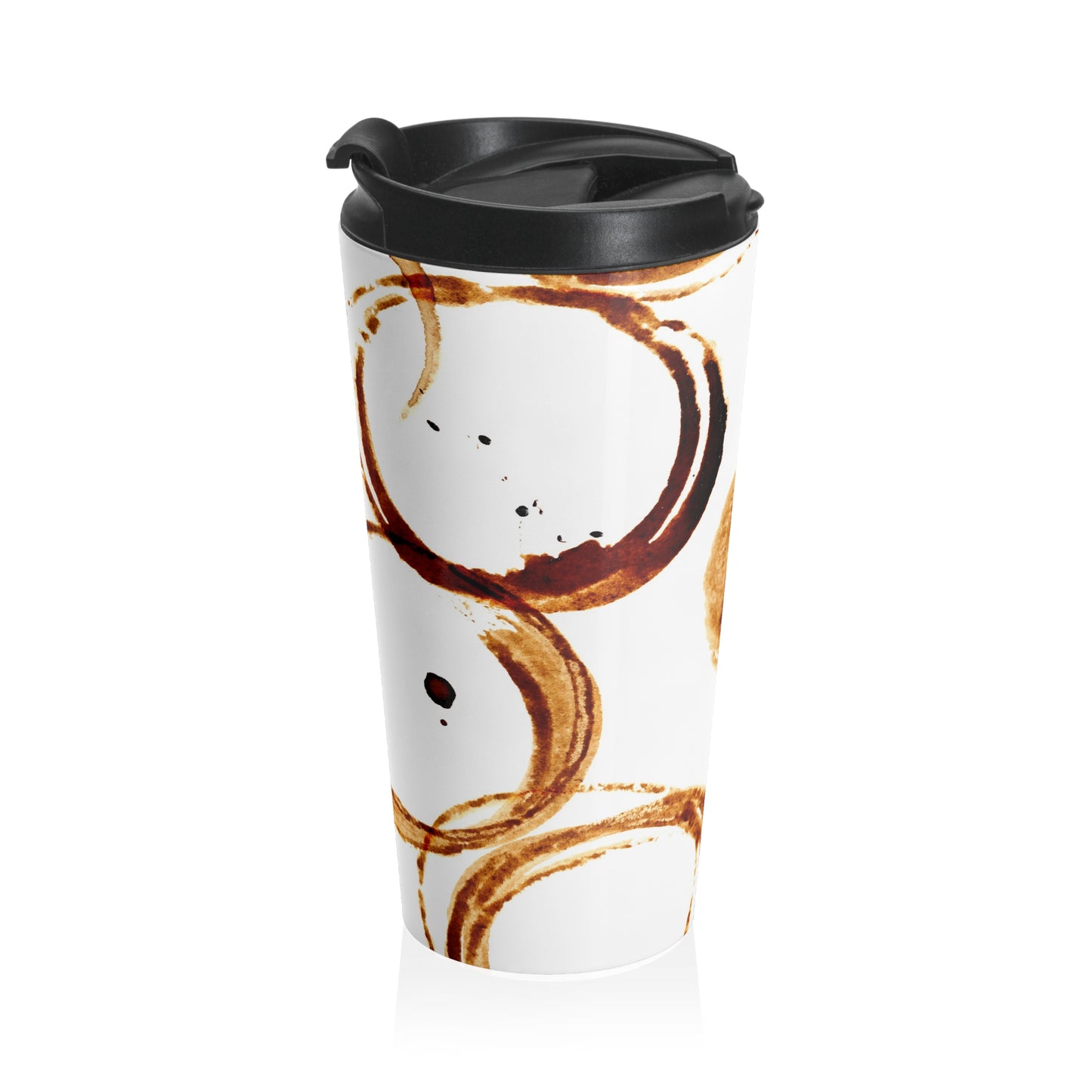 Coffee Stains, Stainless Steel Travel Mug