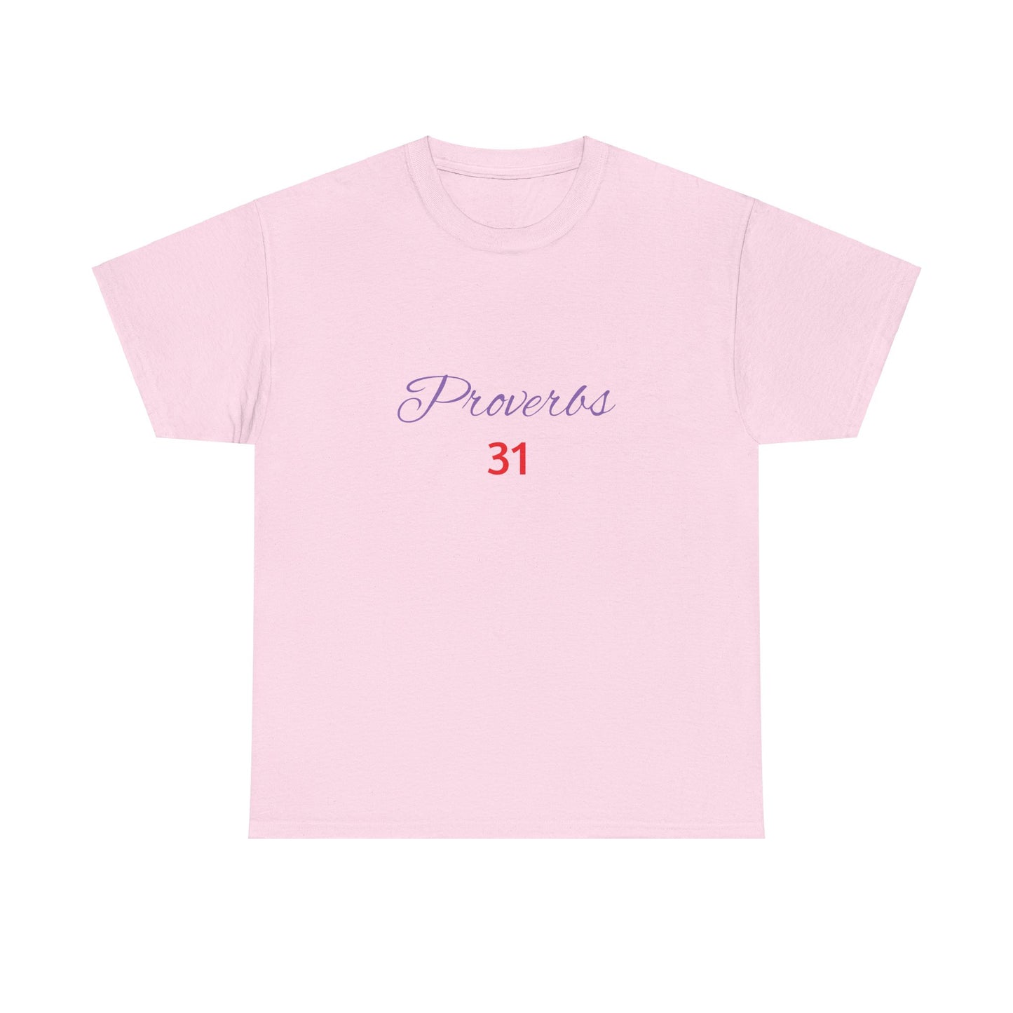 Proverbs 31, Unisex Heavy Cotton Tee