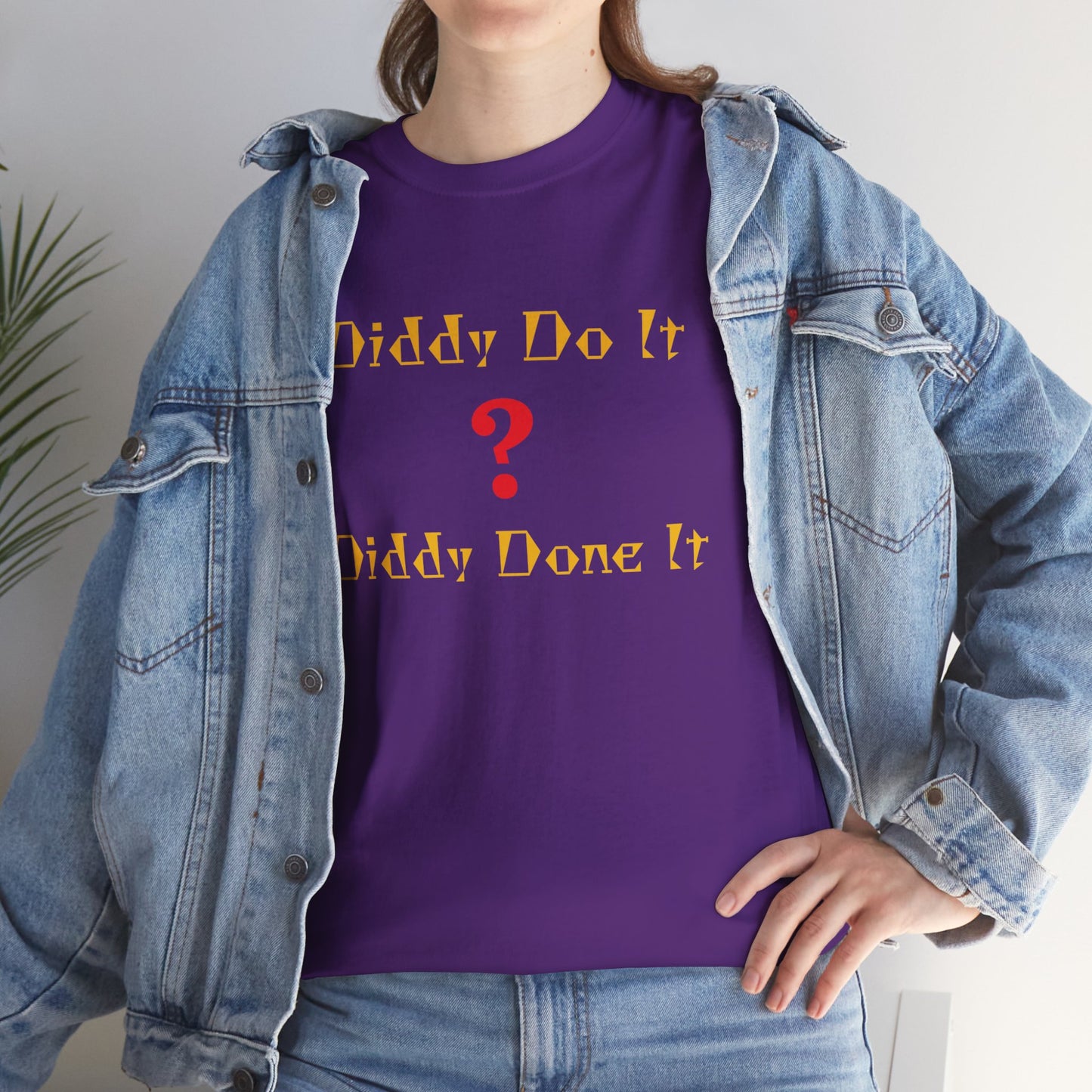 Diddy Do ?, Unisex Heavy Cotton Tee