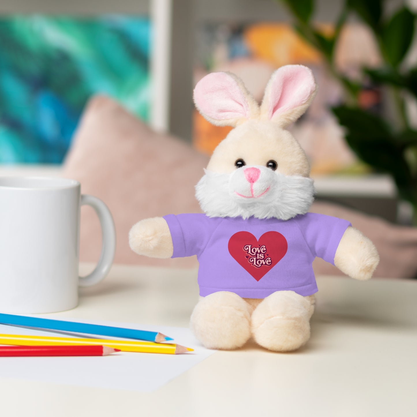 Love, Stuffed Animals with Tee