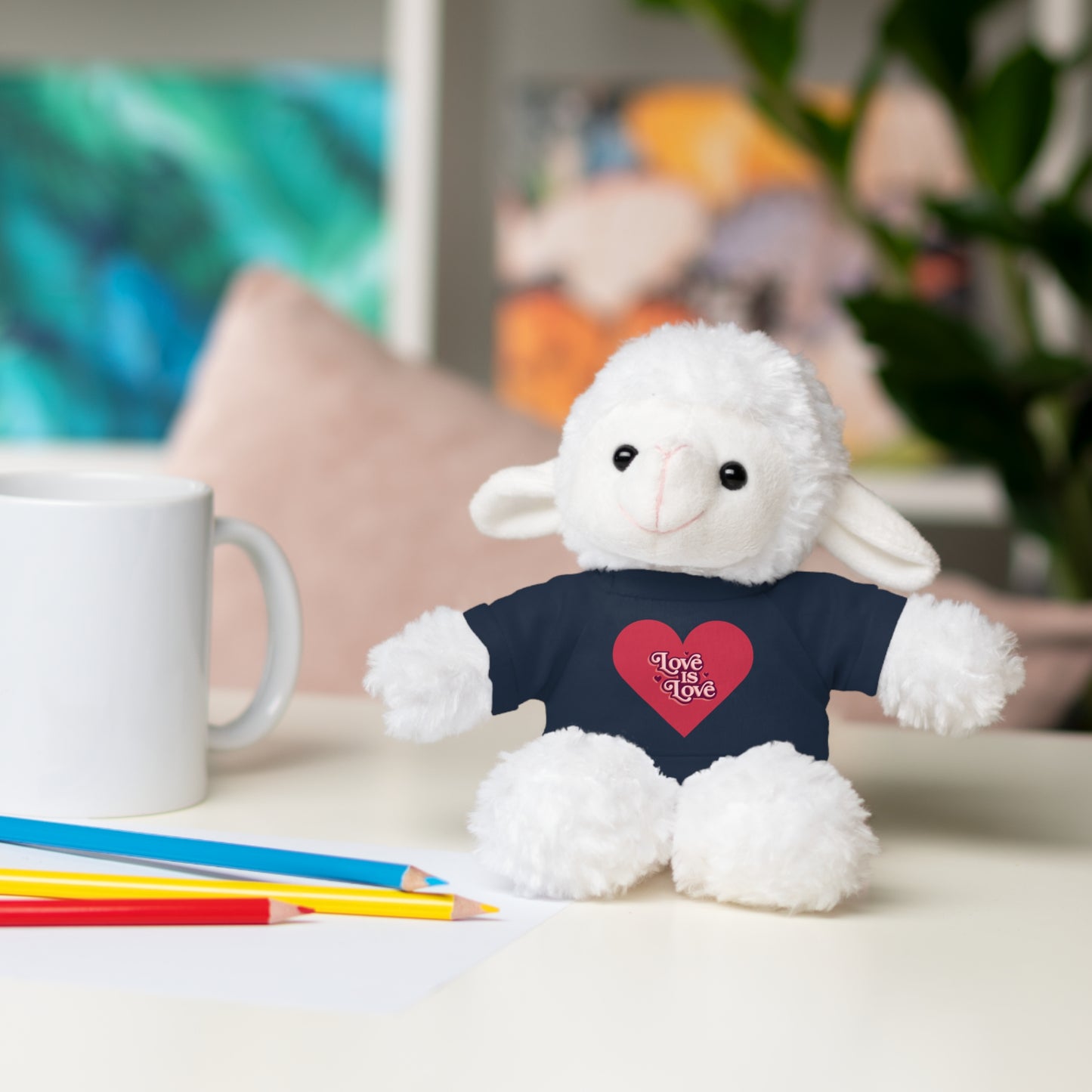 Love, Stuffed Animals with Tee