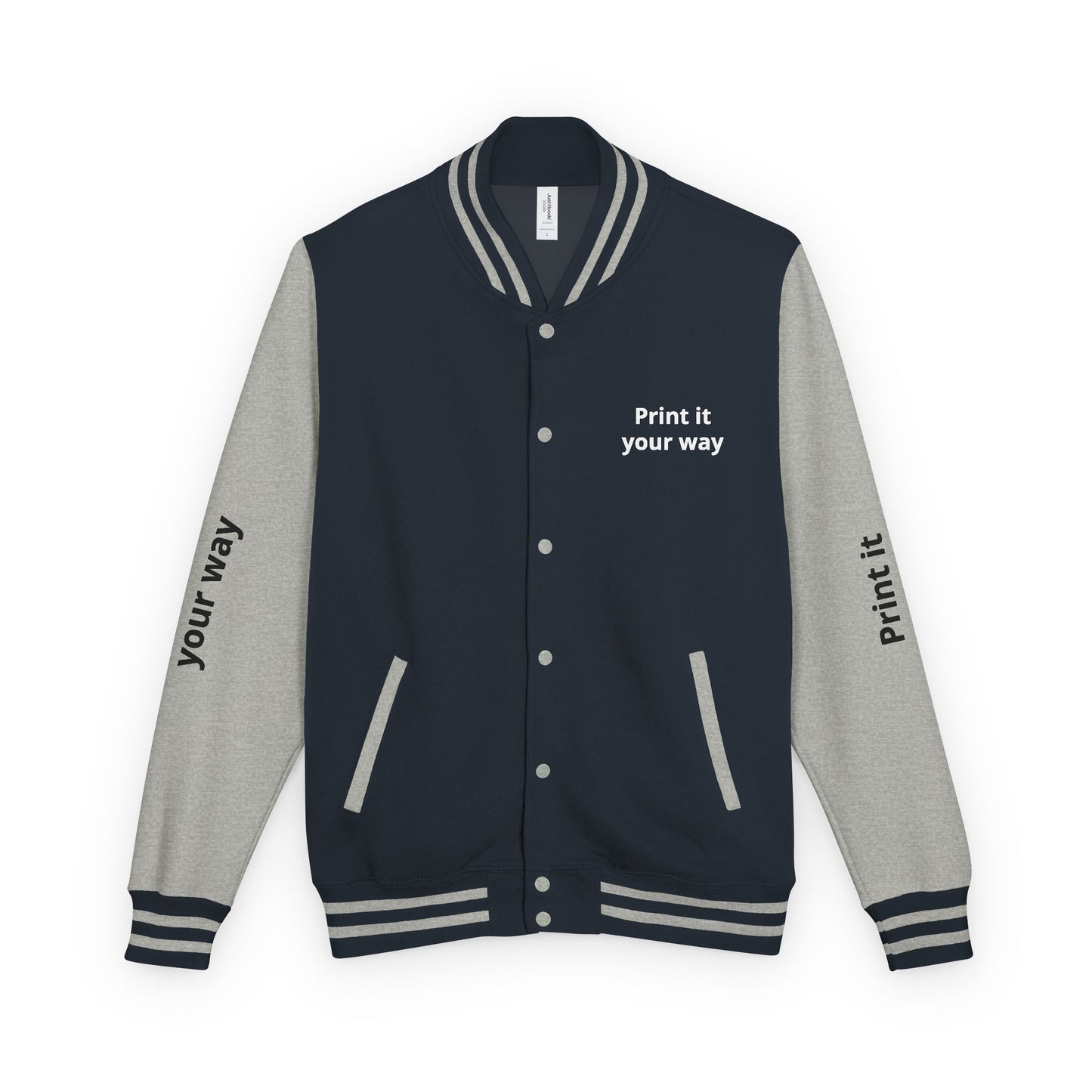 Letterman Jacket — "Print It Your Way" Custom Varsity Jacket