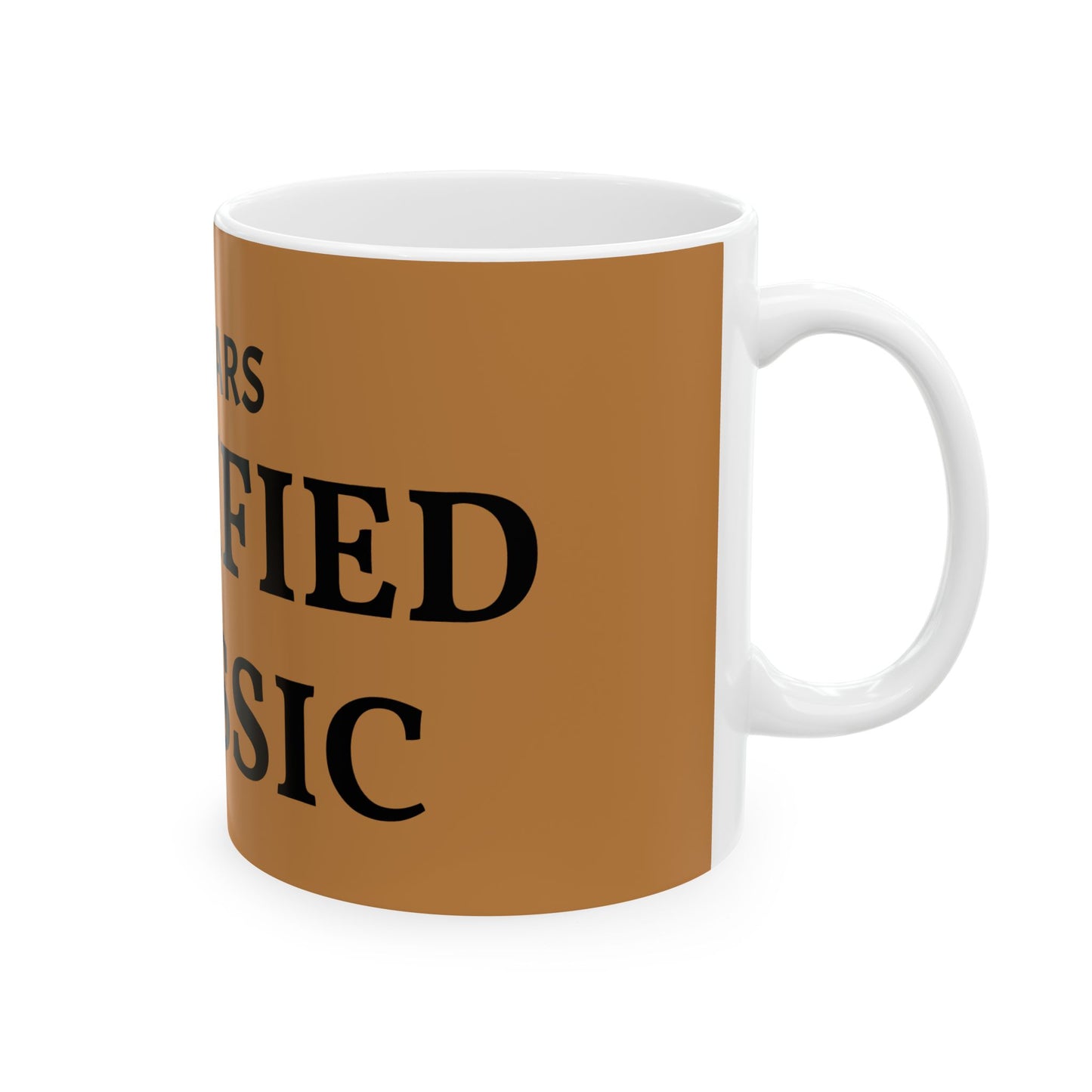 60 Years Certified Classic Ceramic Mug
