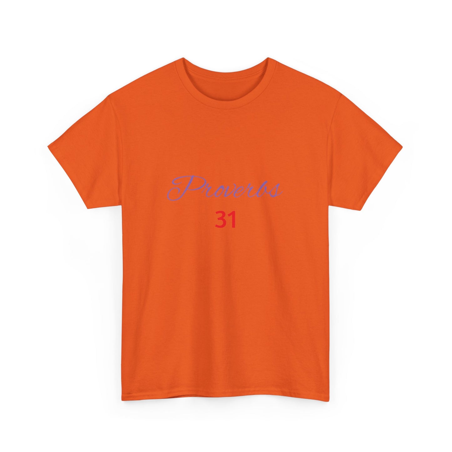 Proverbs 31, Unisex Heavy Cotton Tee