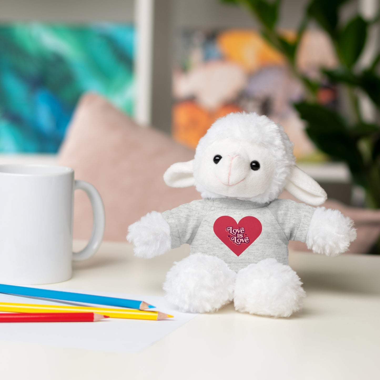 Love, Stuffed Animals with Tee