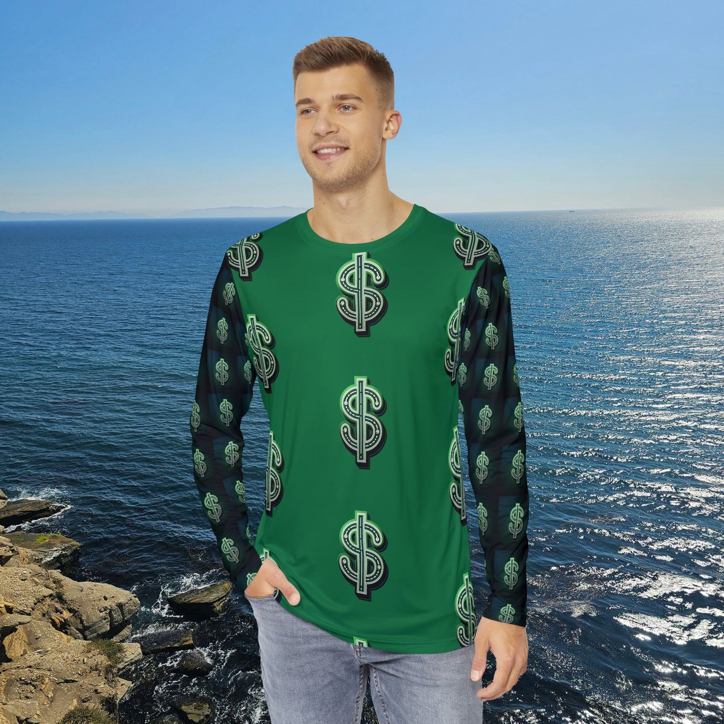 Men's Long Sleeve Shirt (AOP)