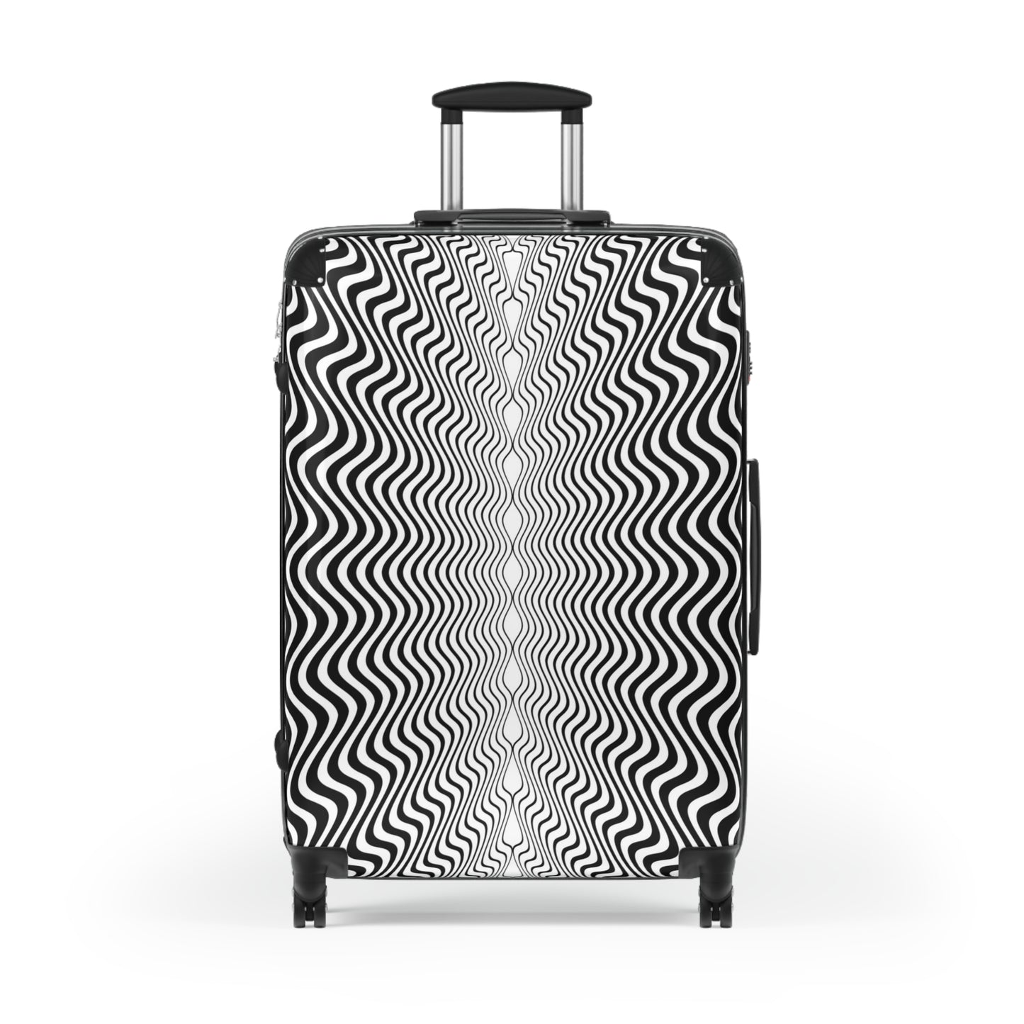 Suitcases, Sm, Med, Lrg, Waive 3D lines
