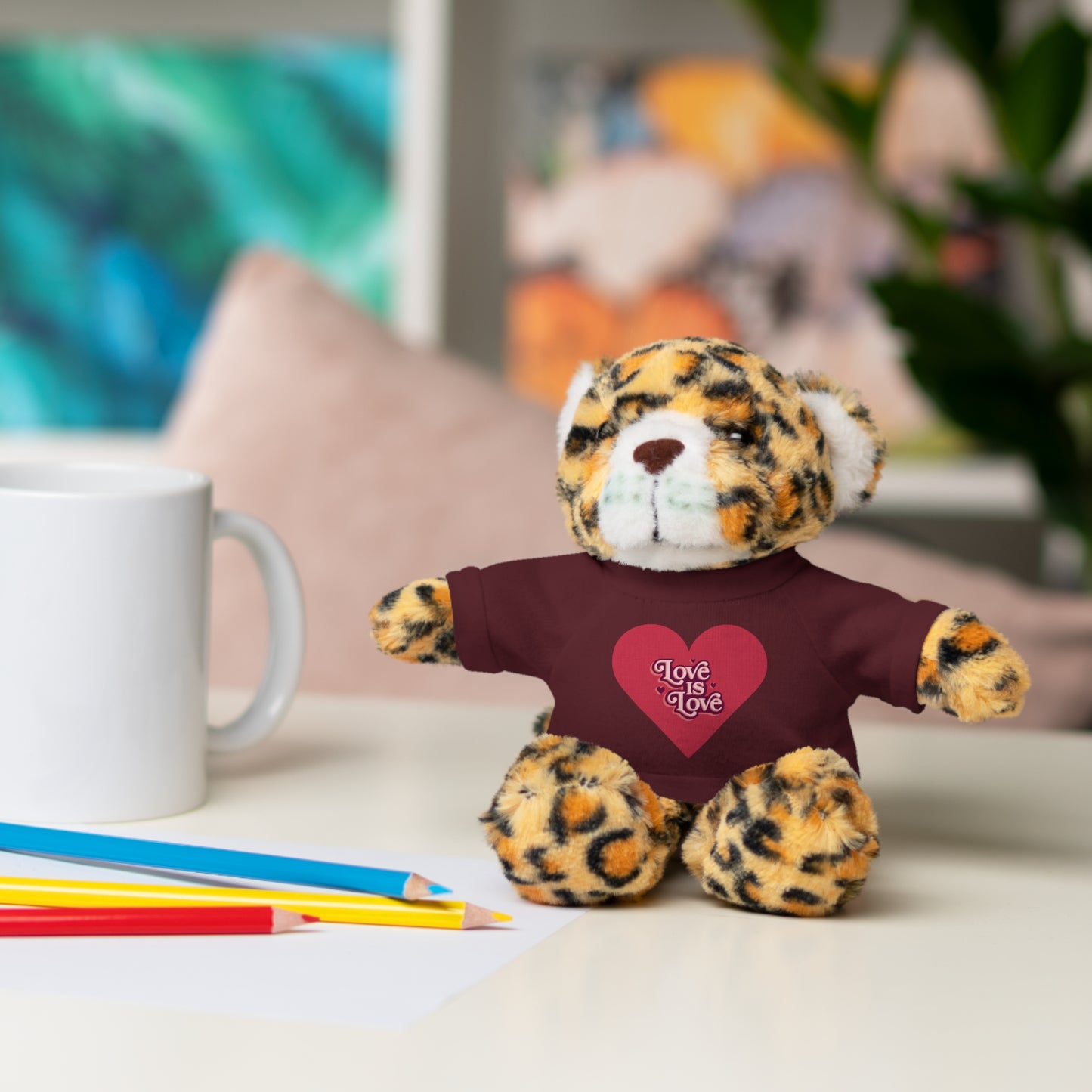 Love, Stuffed Animals with Tee