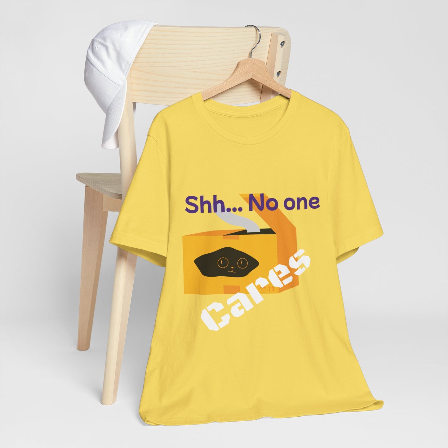 No one Cares, Unisex Jersey Short Sleeve Tee