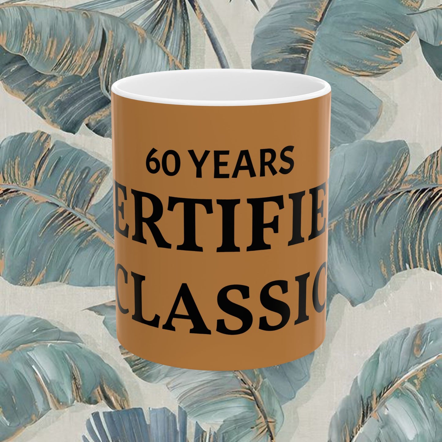 60 Years Certified Classic Ceramic Mug