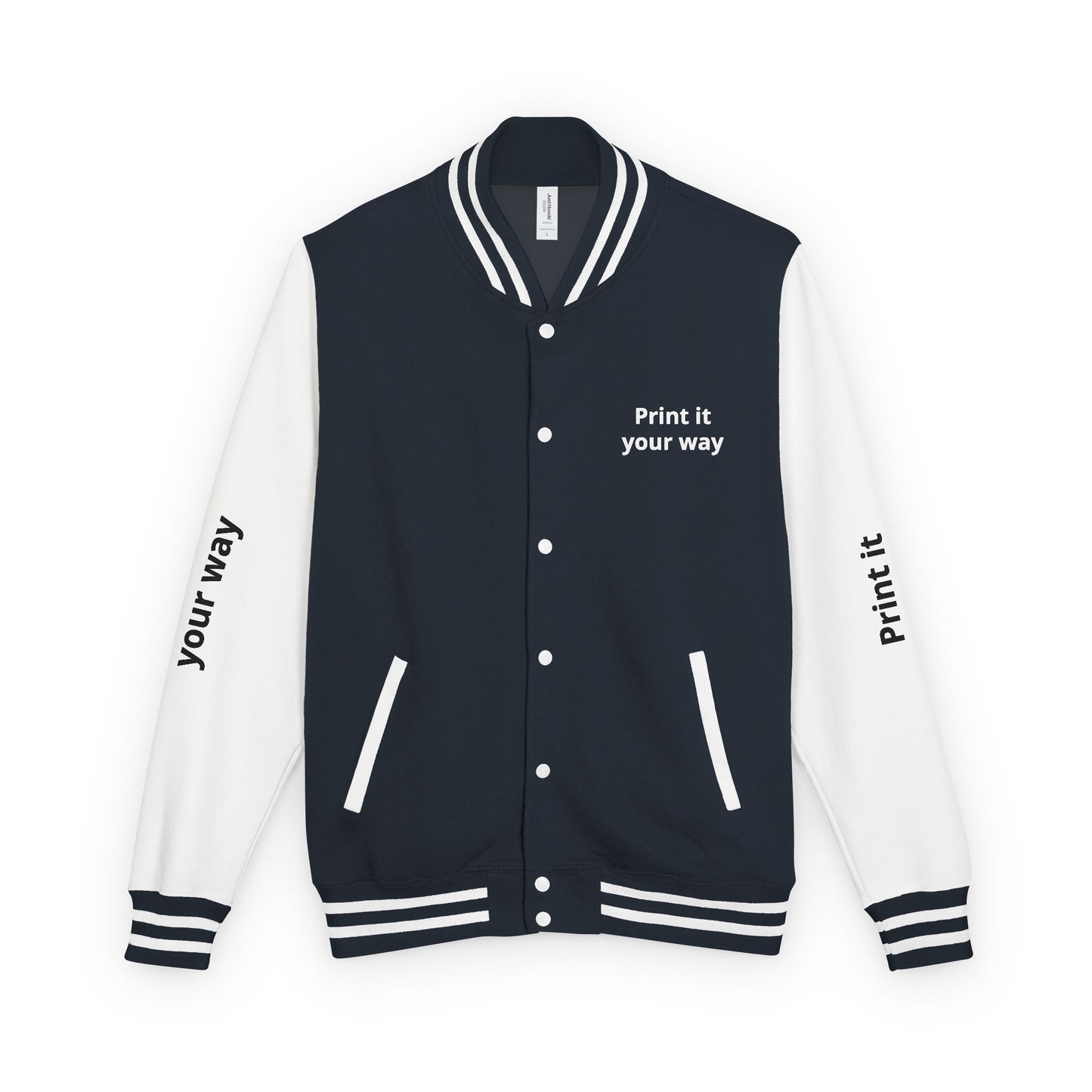 Letterman Jacket — "Print It Your Way" Custom Varsity Jacket