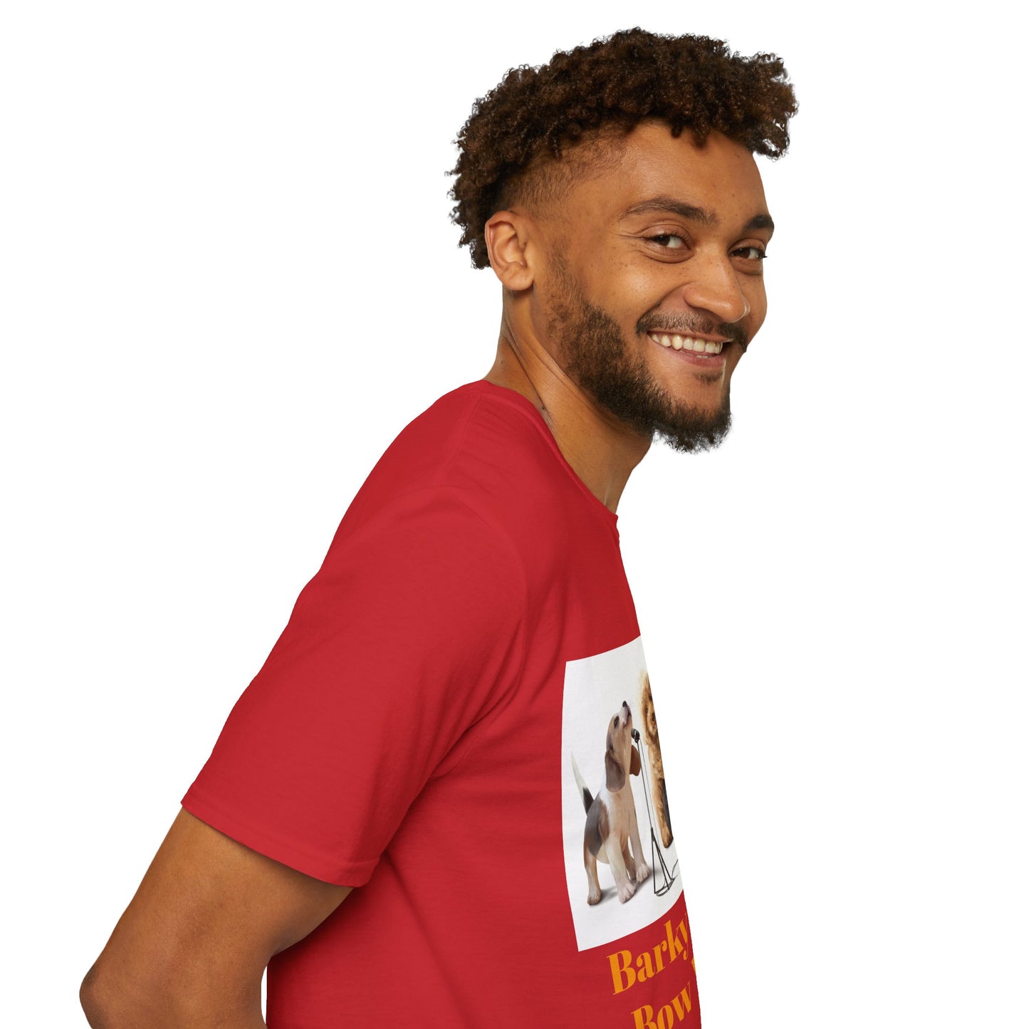 Dog Band T‑Shirt — "Barky & The Bow Wow's" Graphic Tee