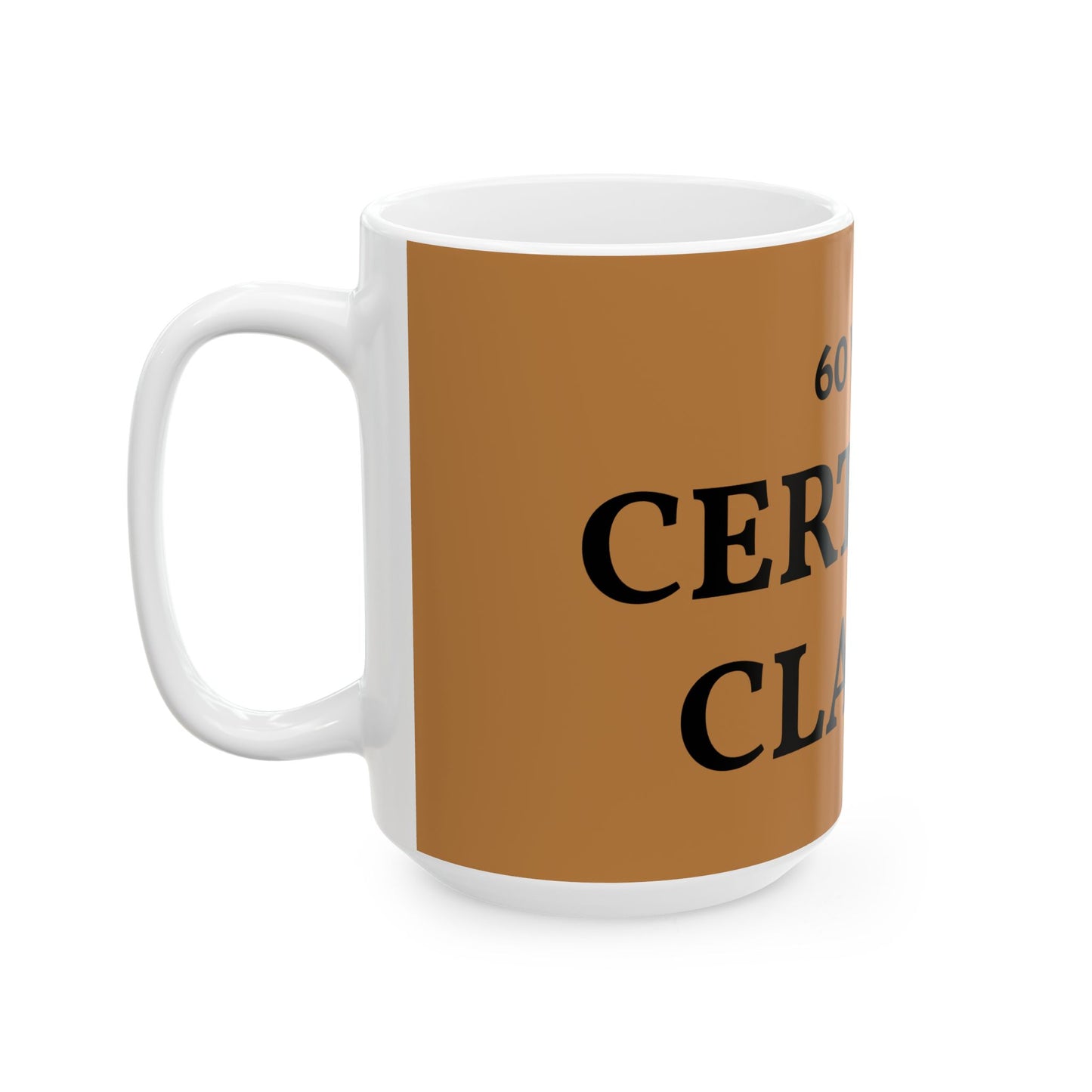 60 Years Certified Classic Ceramic Mug