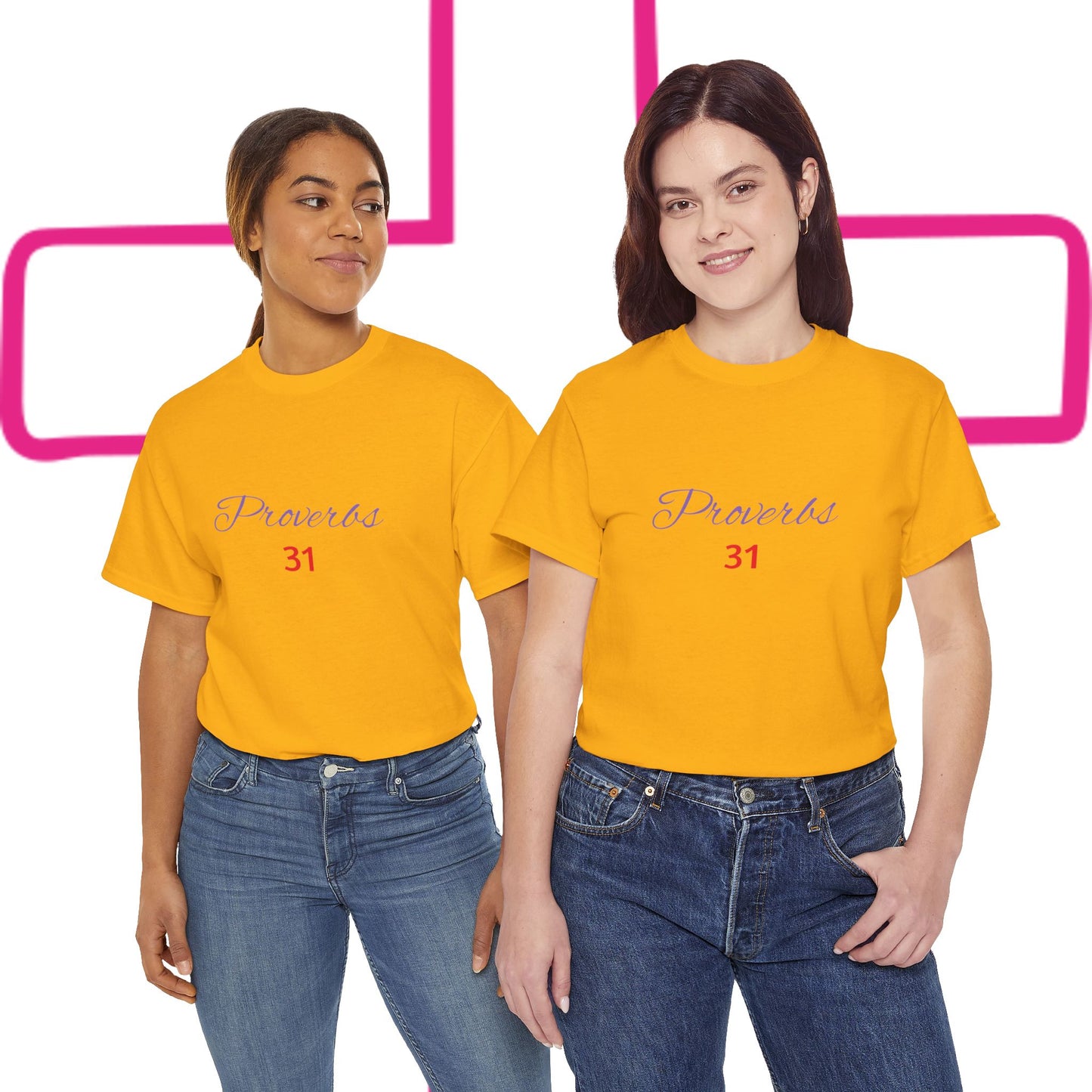 Proverbs 31, Unisex Heavy Cotton Tee