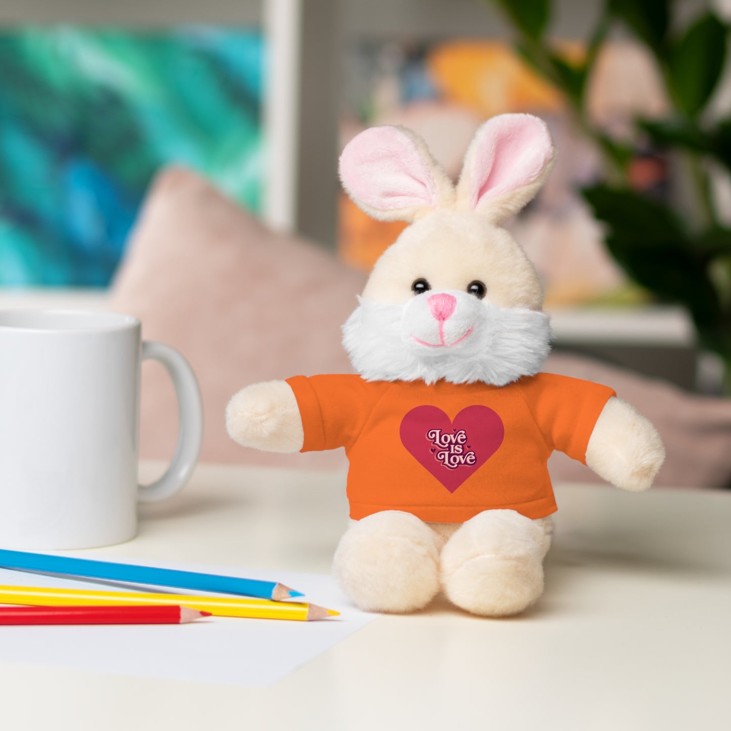 Love, Stuffed Animals with Tee