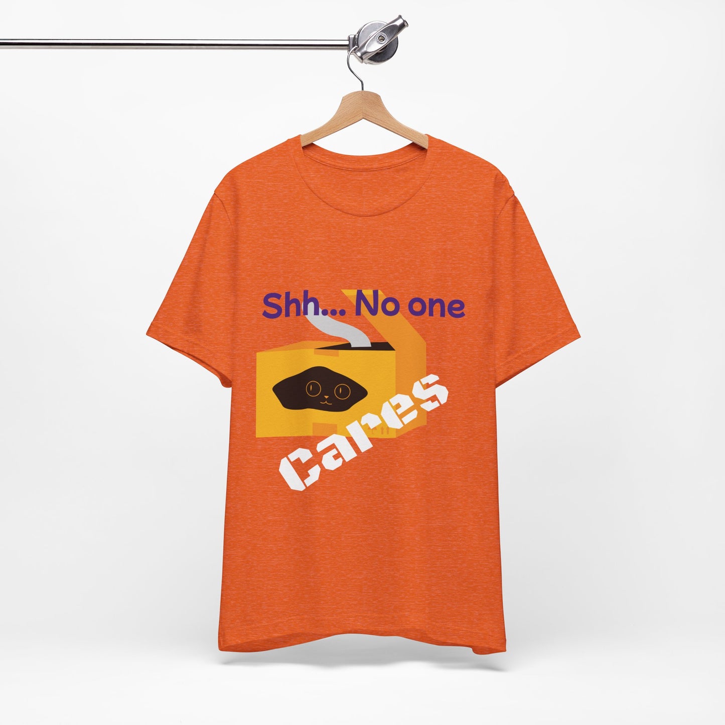 No one Cares, Unisex Jersey Short Sleeve Tee