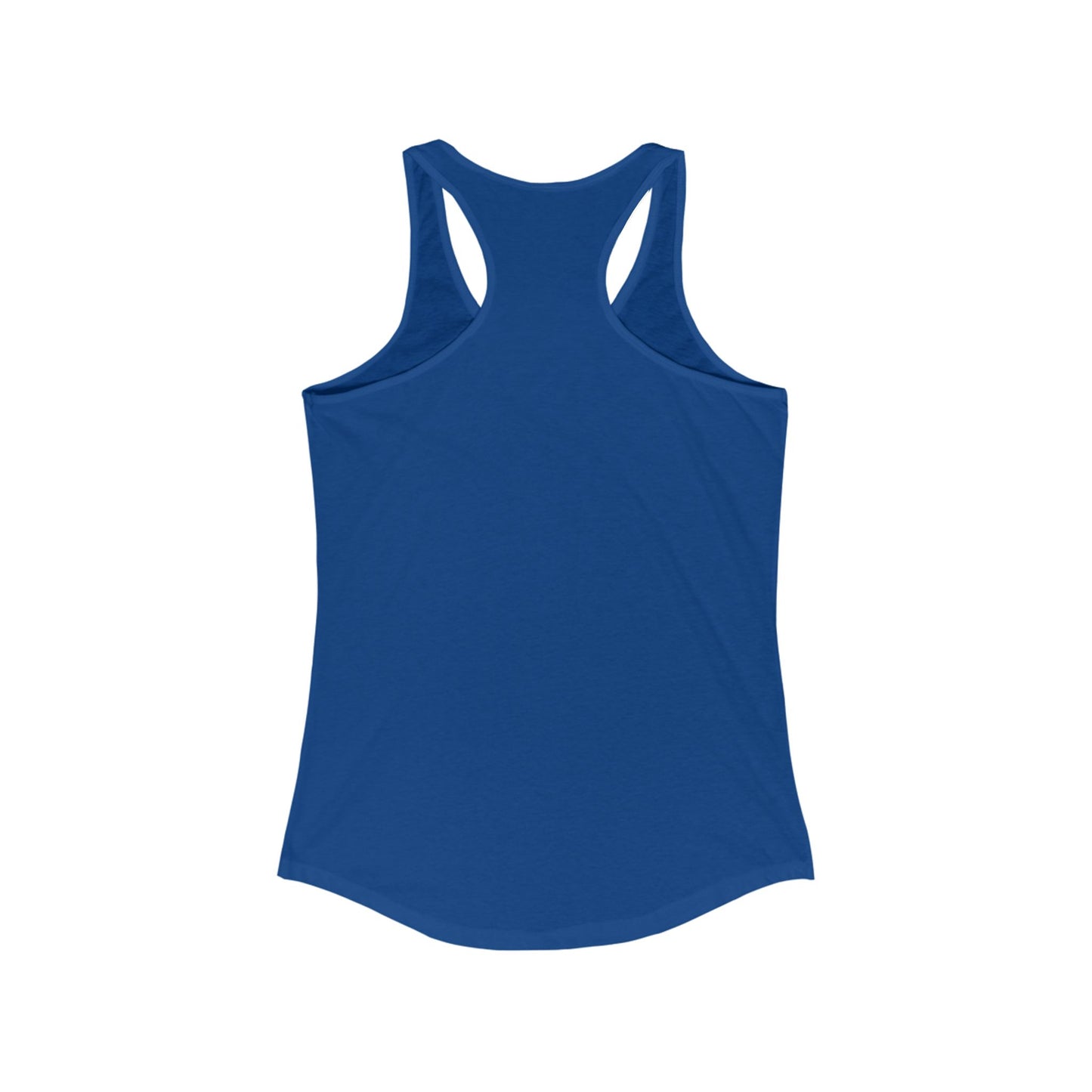 Smile/Drink, Women's Ideal Racerback Tank