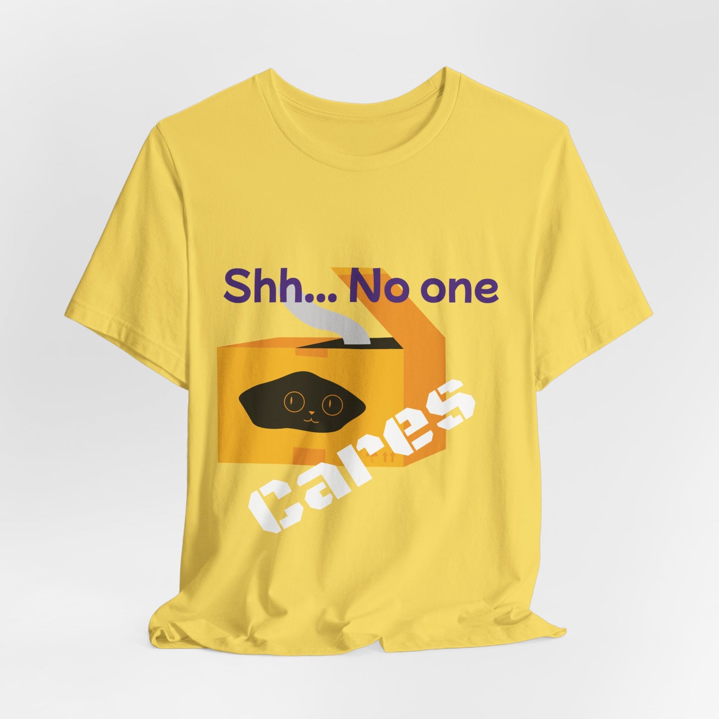 No one Cares, Unisex Jersey Short Sleeve Tee
