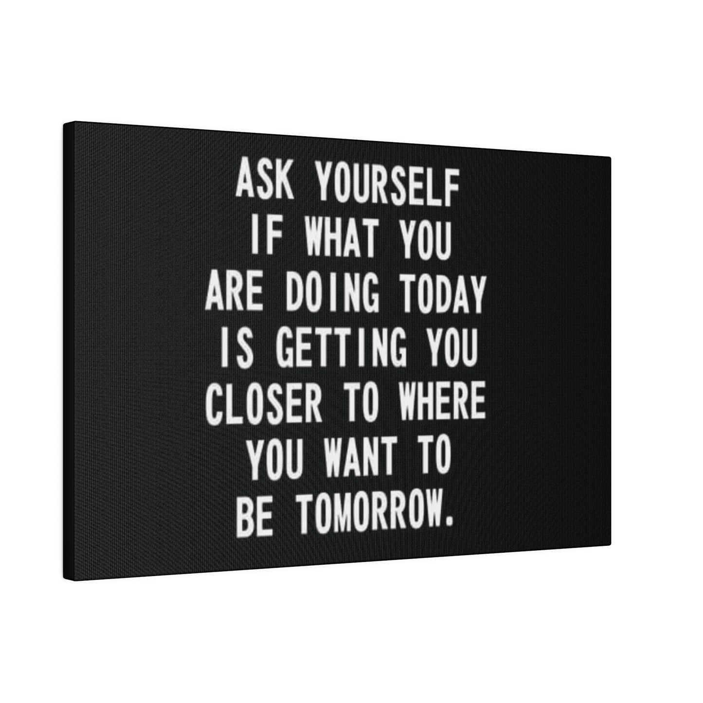 Matte Canvas, Stretched, 0.75"