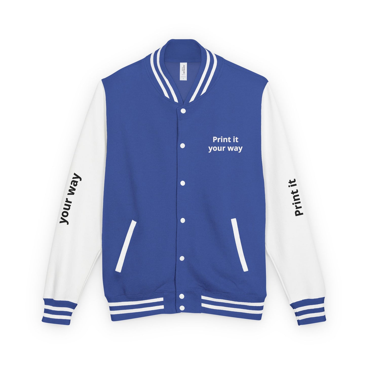 Letterman Jacket — "Print It Your Way" Custom Varsity Jacket