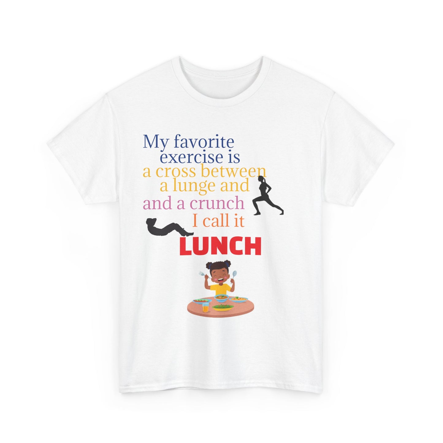 Favorite Exercise, Unisex Heavy Cotton Tee