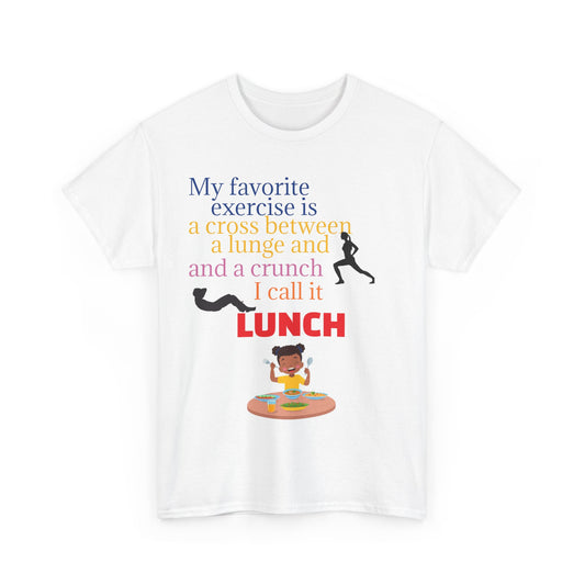 Favorite Exercise, Unisex Heavy Cotton Tee